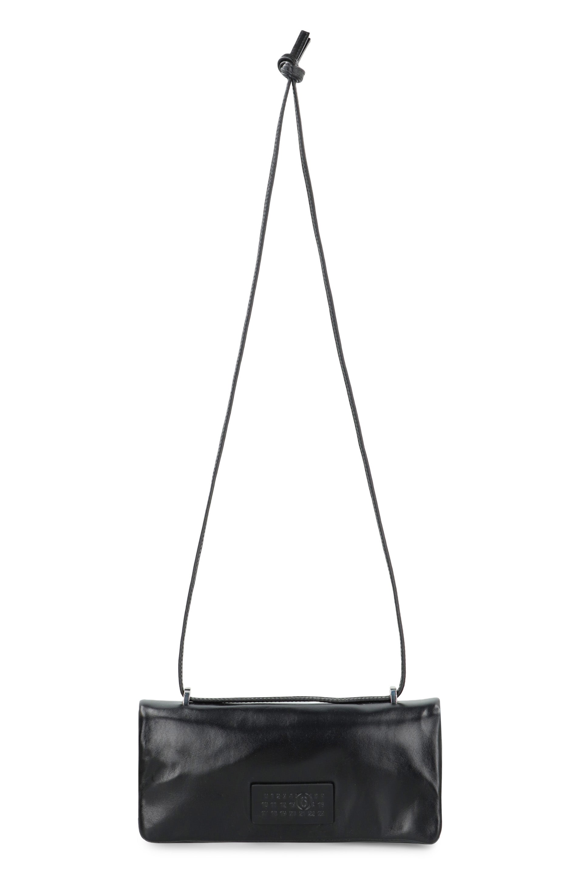 MM6 MAISON MARGIELA Mini Leather Crossbody Handbag with Removable Strap