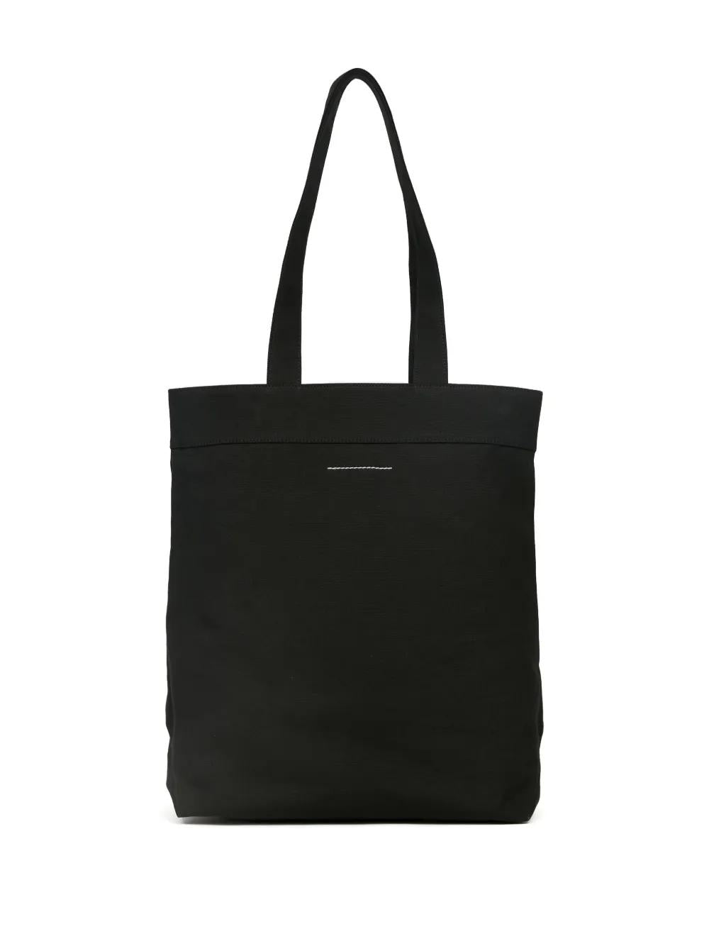 MM6 MAISON MARGIELA Unisex Canvas Tote Handbag - Essential Shopping Companion