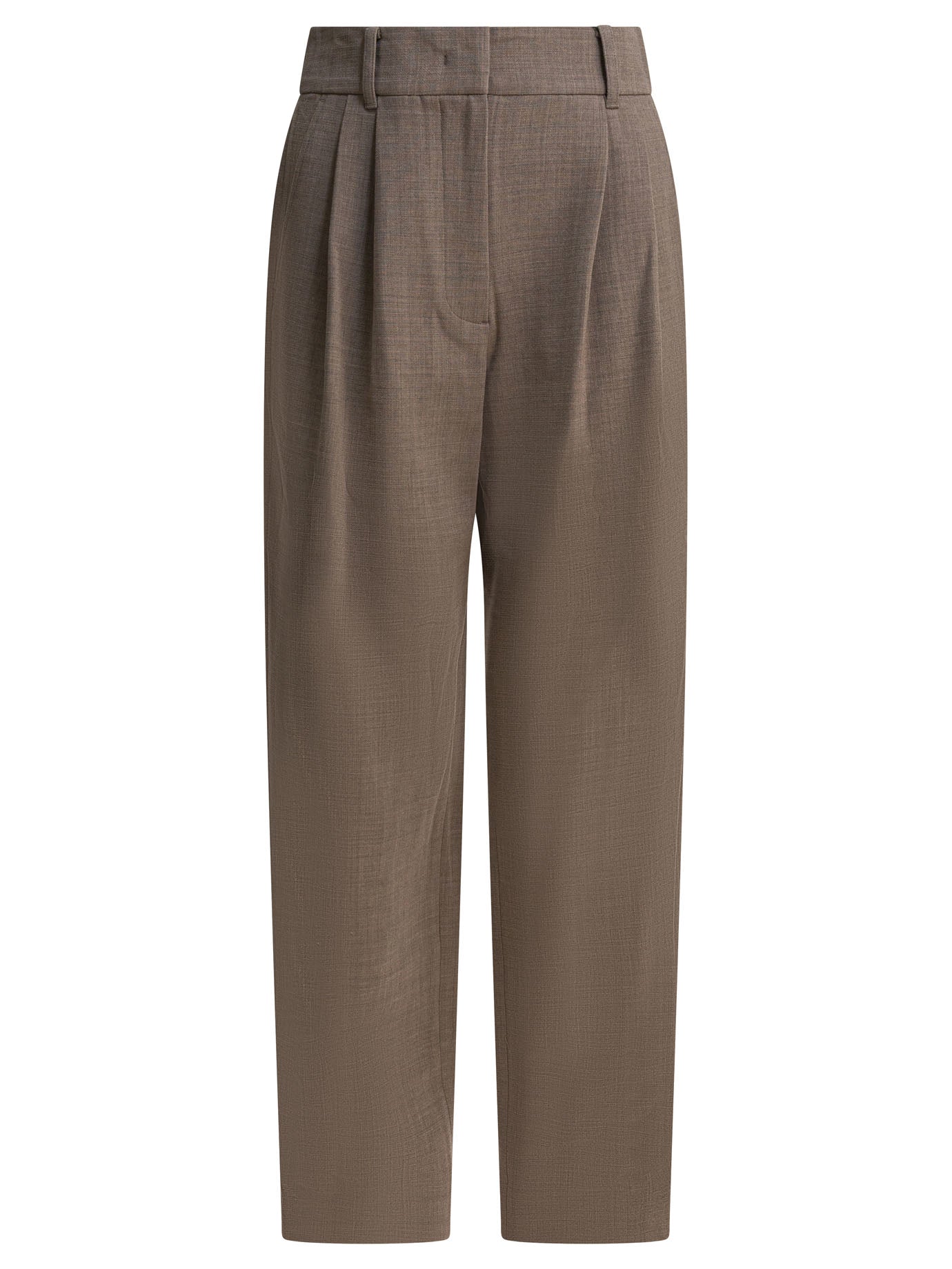 SANDBEIGE Wool Blend Trousers for Women - FW25