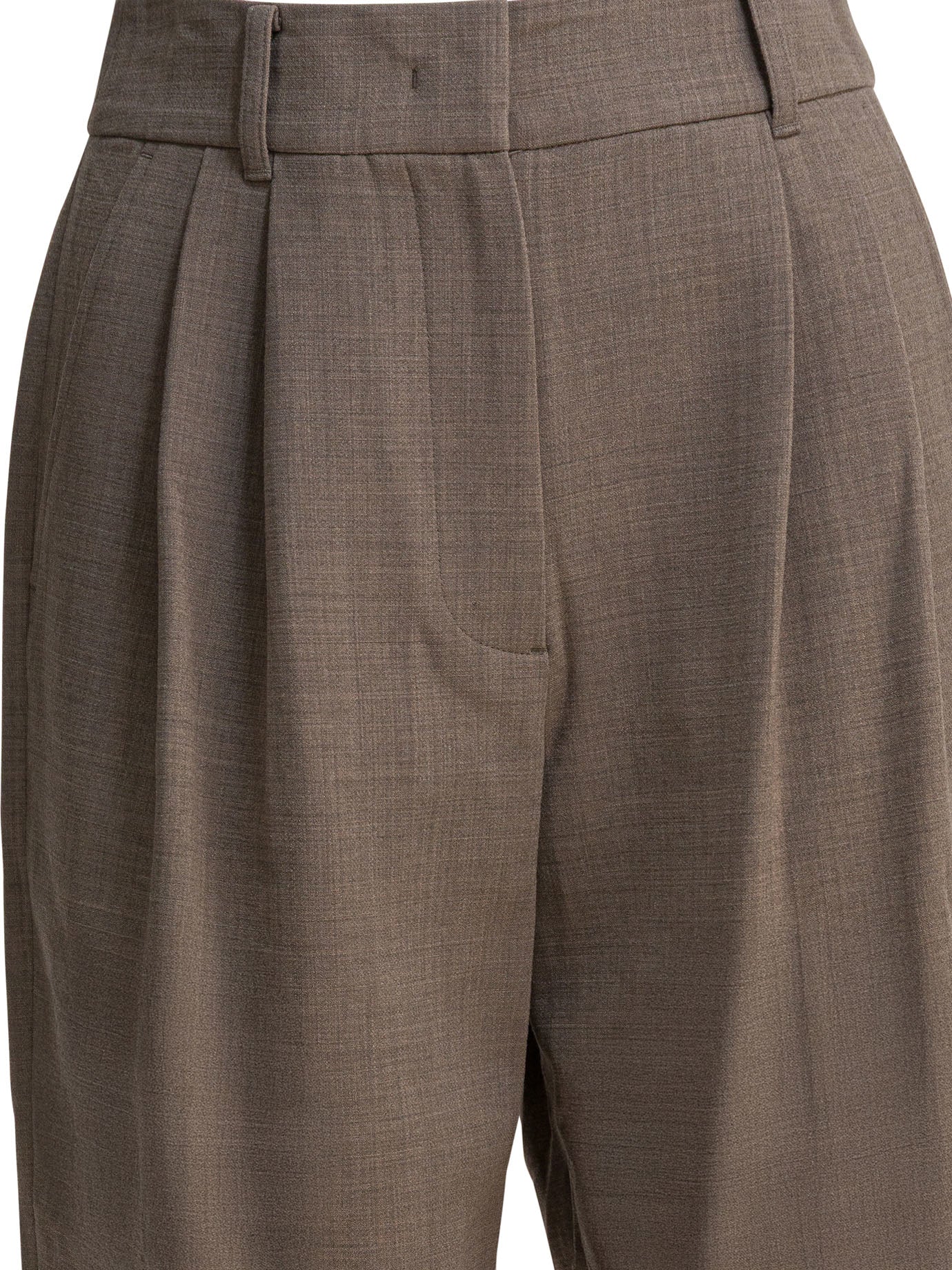 SANDBEIGE Wool Blend Trousers for Women - FW25