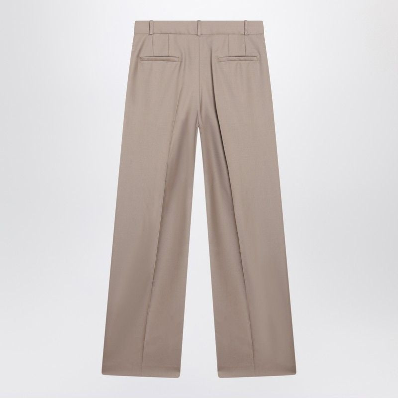 LOULOU STUDIO Classic High Waist Palazzo Pants