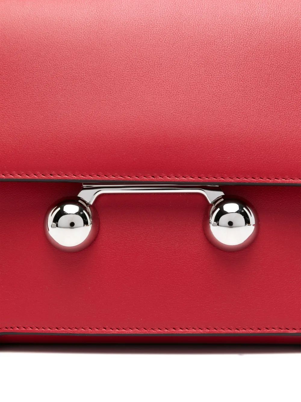 MARNI Chic Shopping Bag with Silver Closure