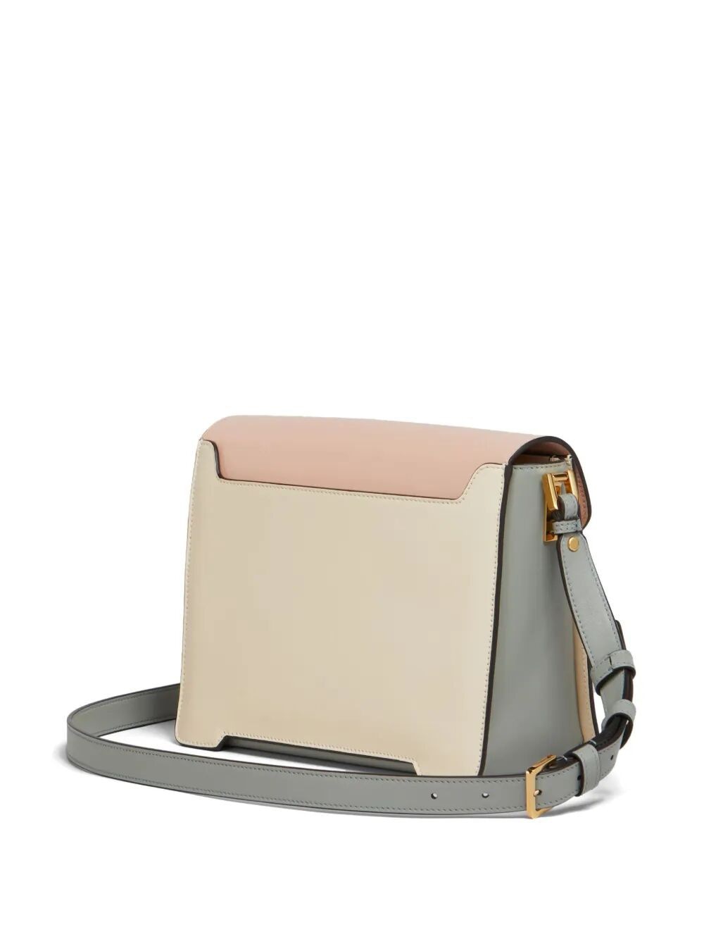 MARNI Medium Leather Trunk Shoulder Bag