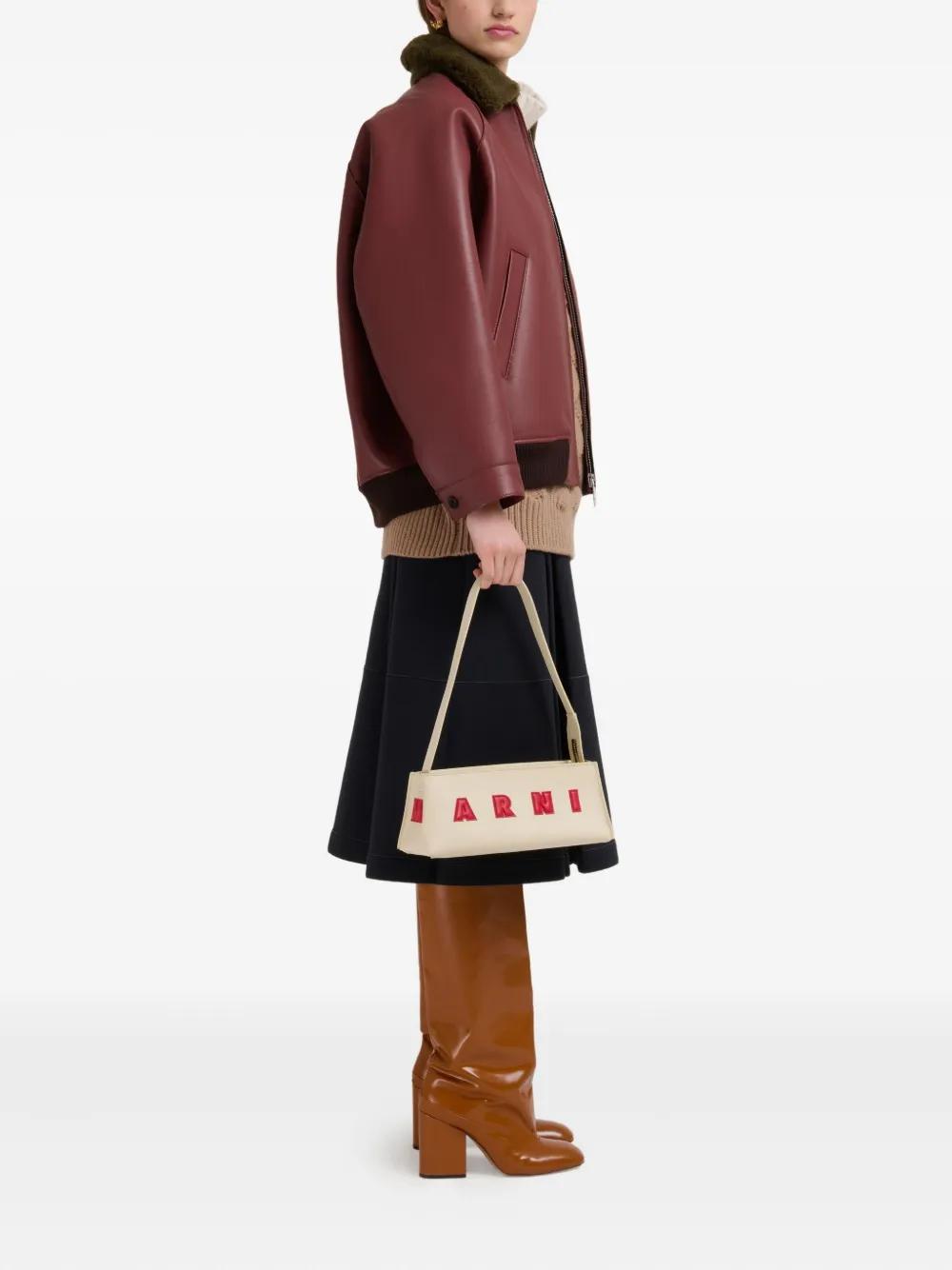 MARNI Mini Leather Shoulder Handbag