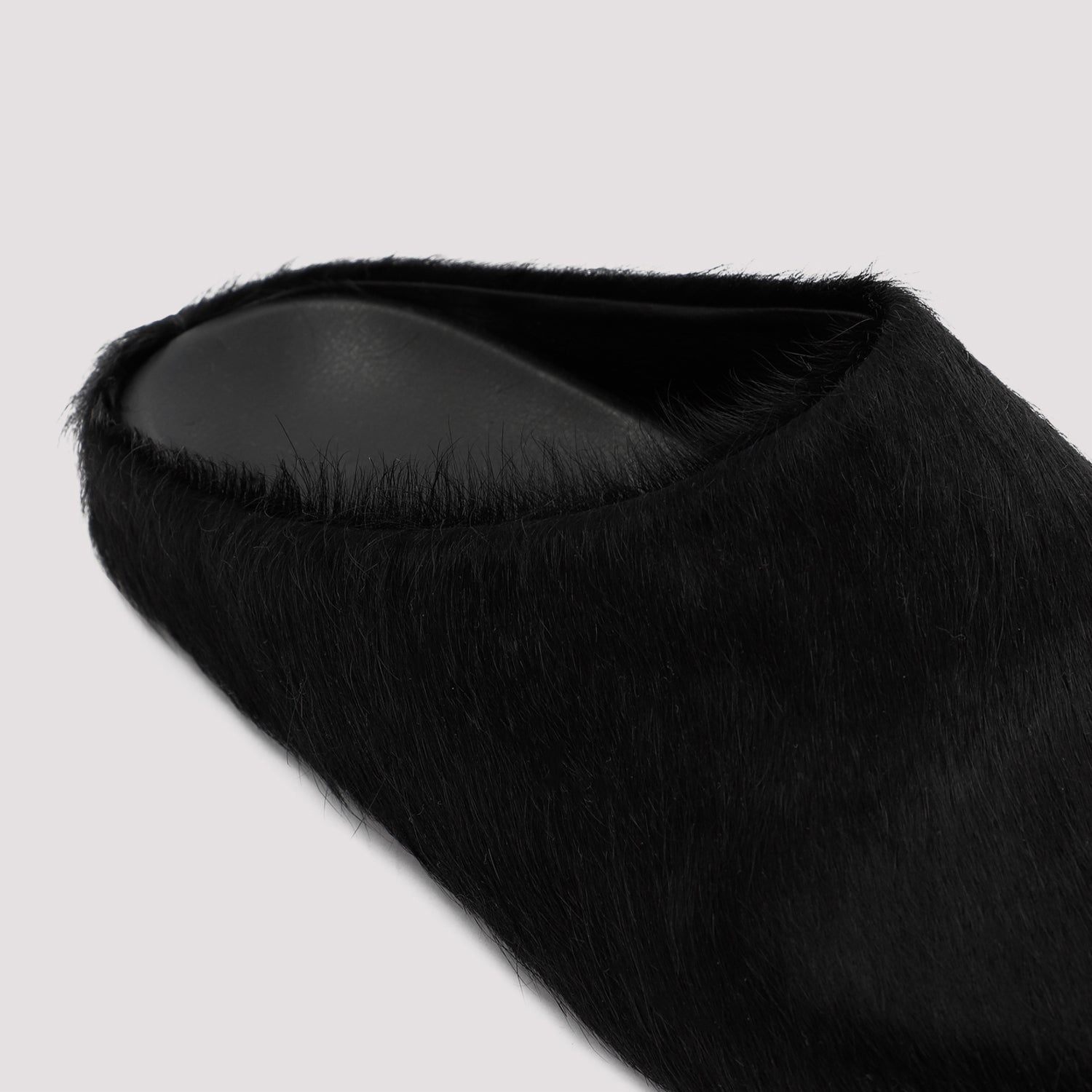 MARNI 100% Leather Hair Fussbett Slippers for Men