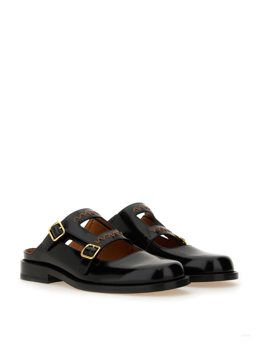 MARNI Leather Sabot for Women - SS25 Collection