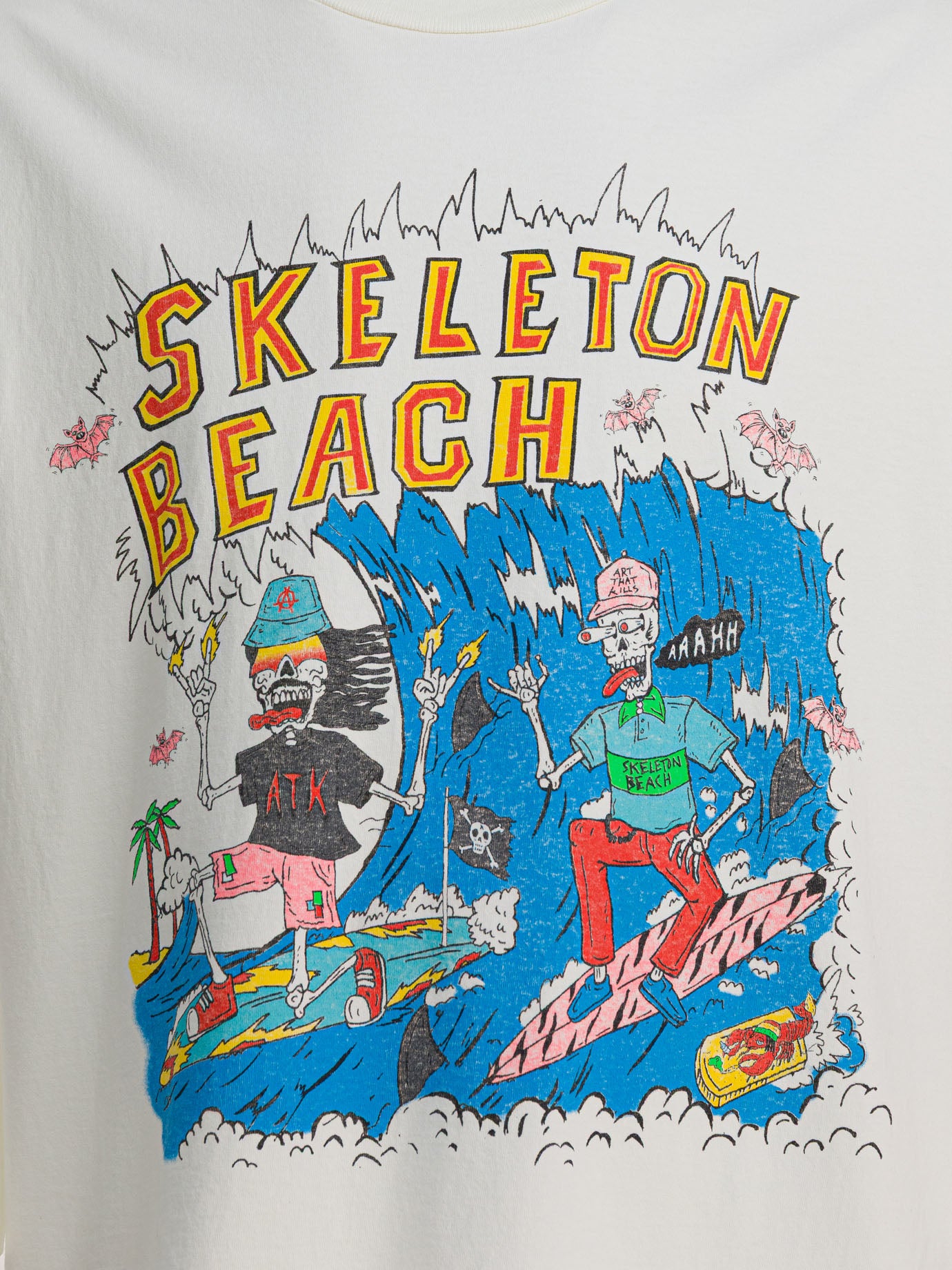 GALLERY DEPT. Skeleton Beach Surf T-Shirt - Regular Fit