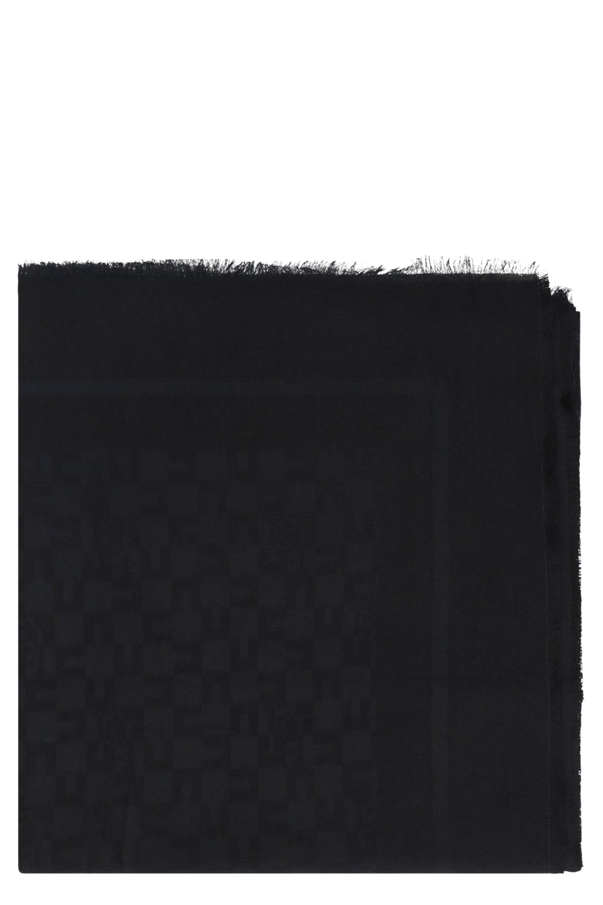 ELISABETTA FRANCHI Jacquard Scarf - 140x140 cm