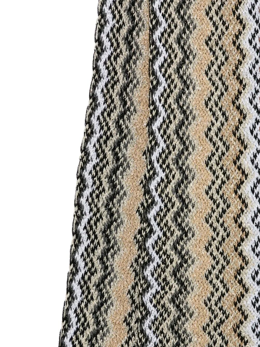 MISSONI Fringed Zig-Zag Scarf