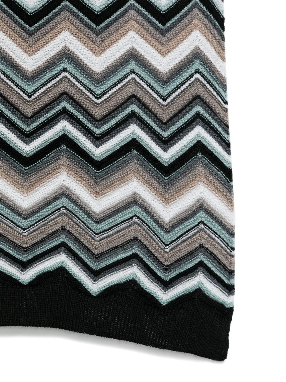 MISSONI Zig-Zag Wool Scarf - FW25 Collection