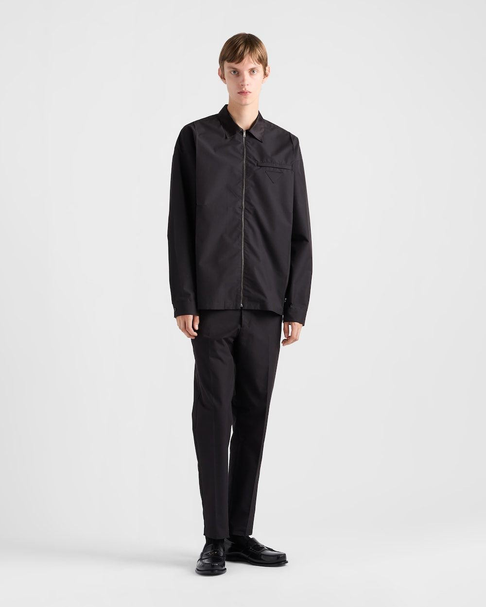 PRADA Cotton TEC Shirt for Men - SS25 Collection