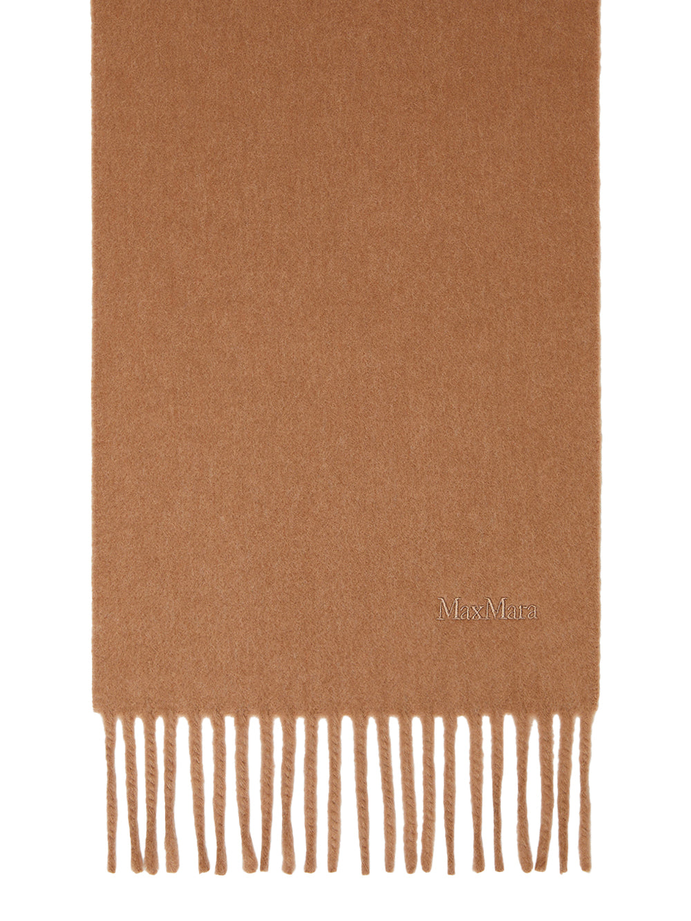 MAX MARA Embroidered Wool Scarf 208 x 25 CM