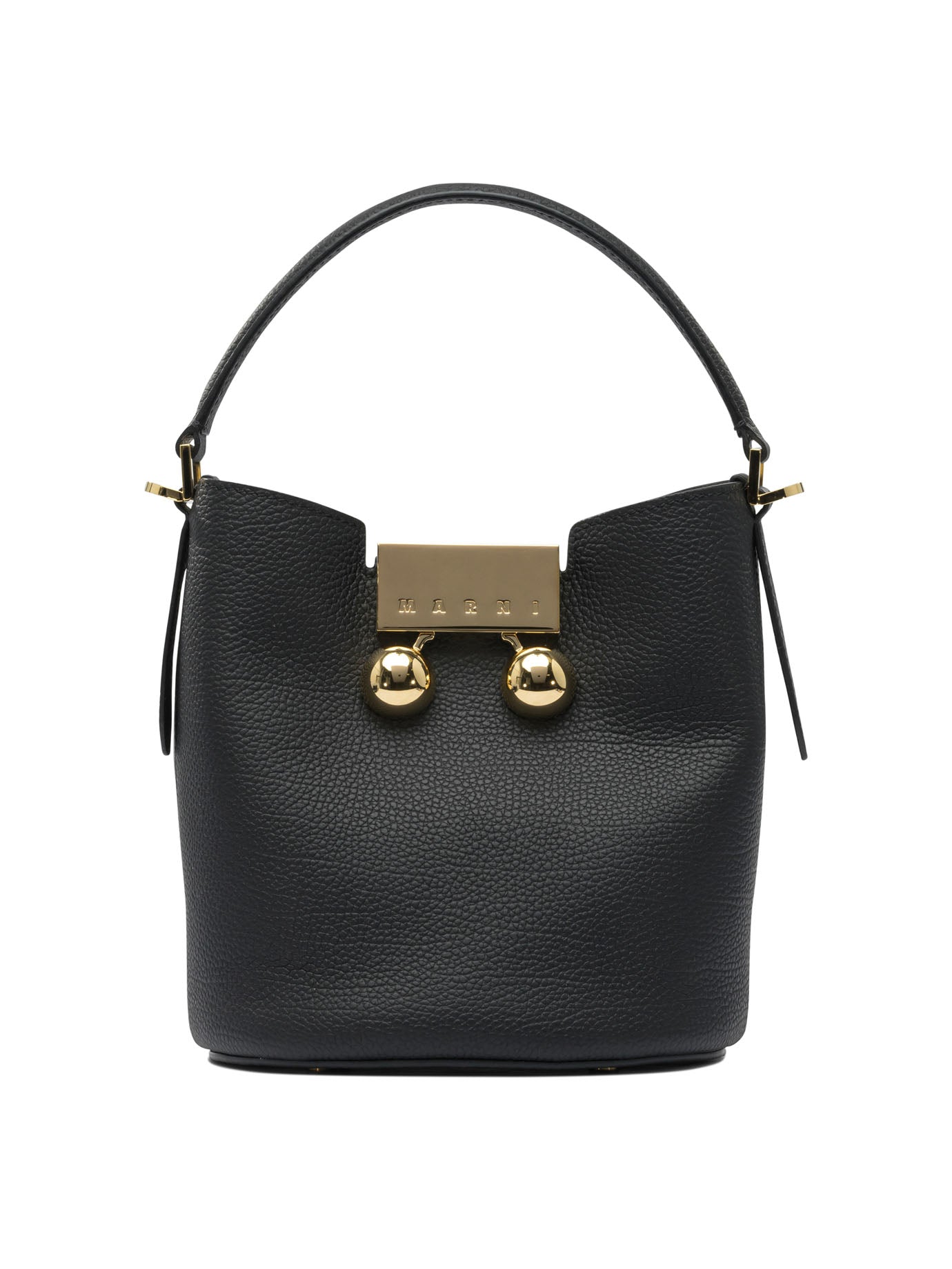 MARNI Mini Bucket Handbag with Maxi Buckle