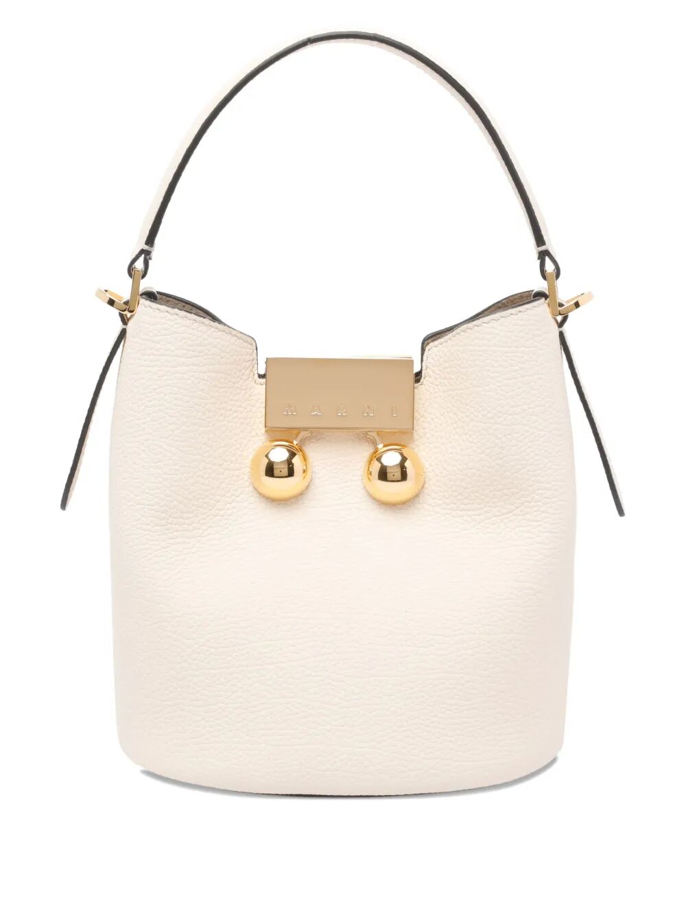 MARNI Mini Leather Bucket Handbag
