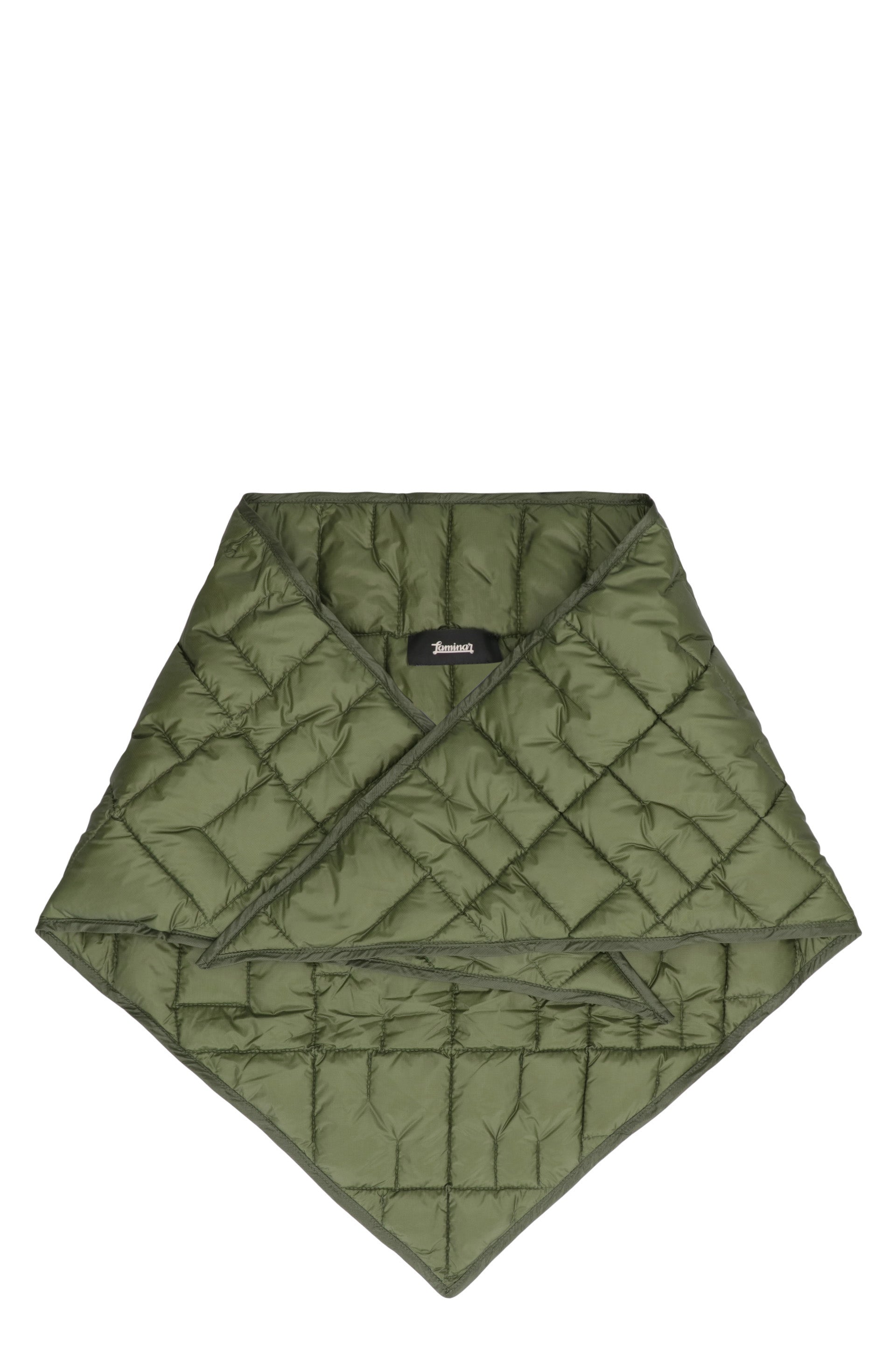 HERNO Mini Quilted Ripstop Laminated Scarf