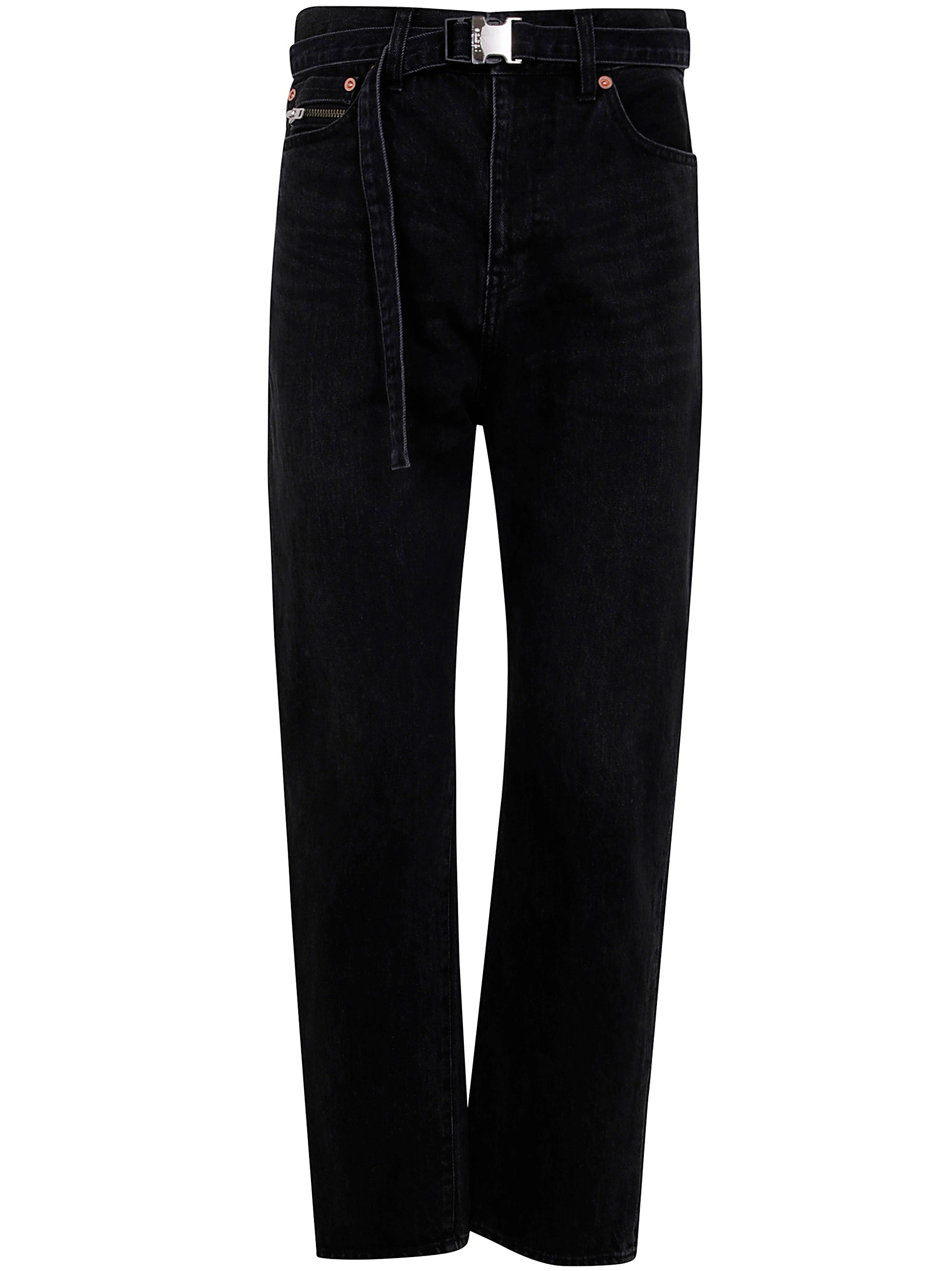 SACAI Straight Denim Pants for Women