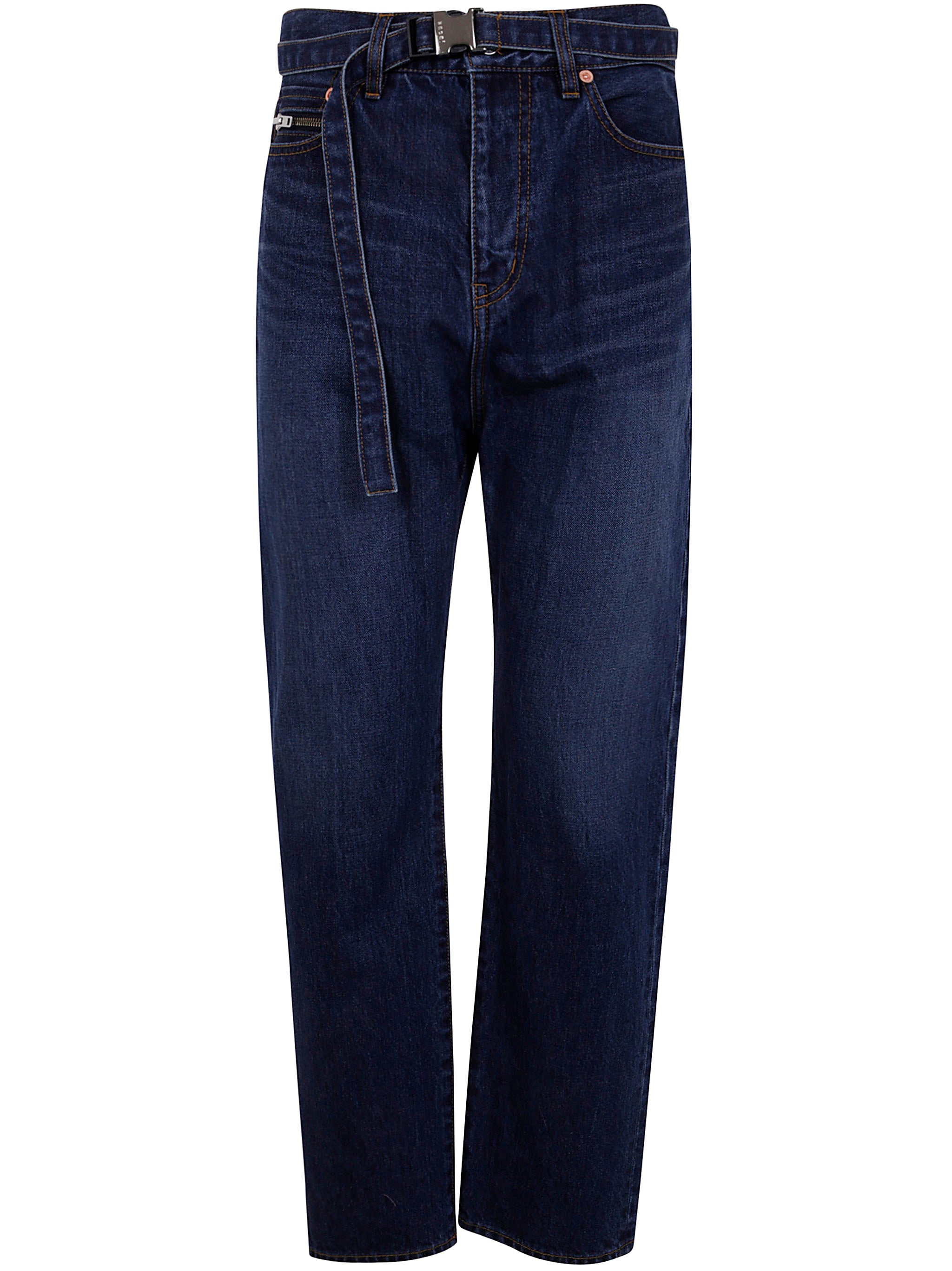 SACAI Straight Denim Pants for Women