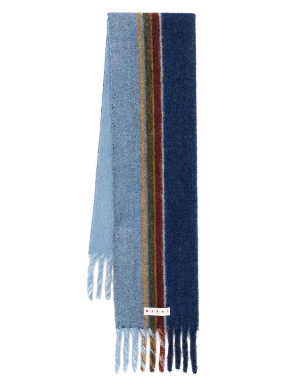 MARNI Logo-Patch Scarf for Men - Fall/Winter 2025