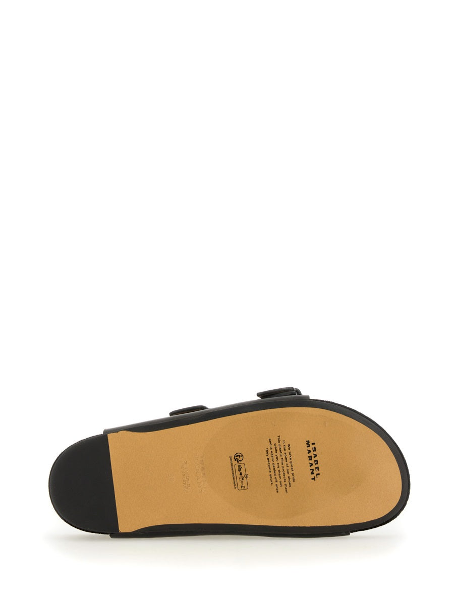 ISABEL MARANT Lennyo Leather Sandals for Women