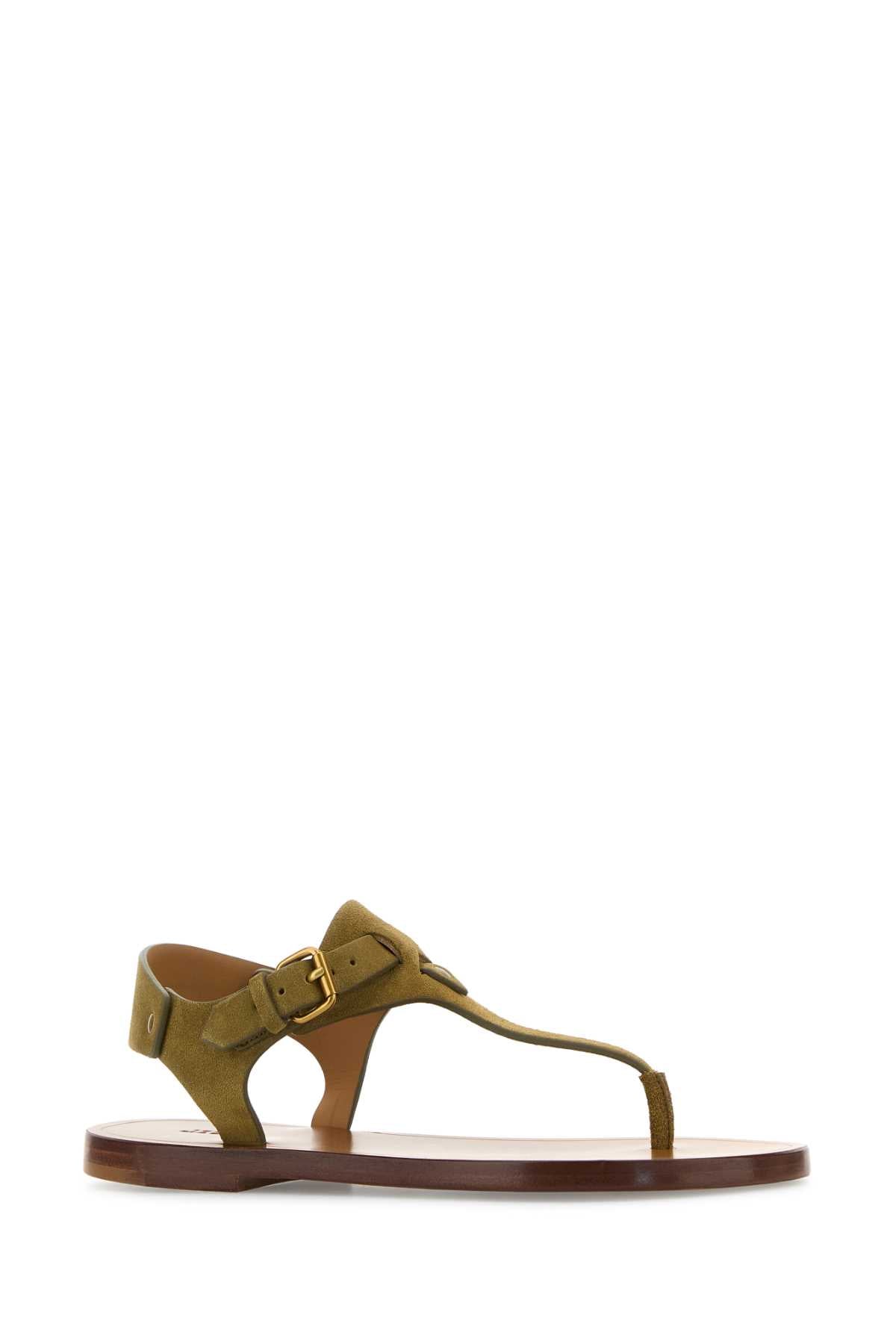 ISABEL MARANT Suede Thong Sandals for Women