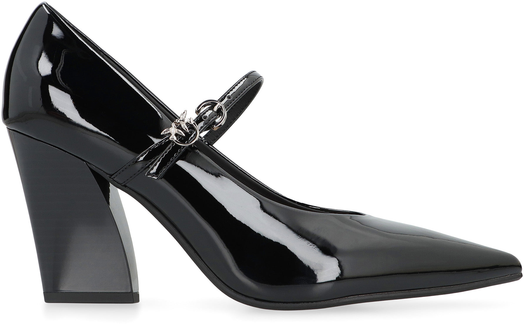 PINKO Viola Patent Leather Pumps
