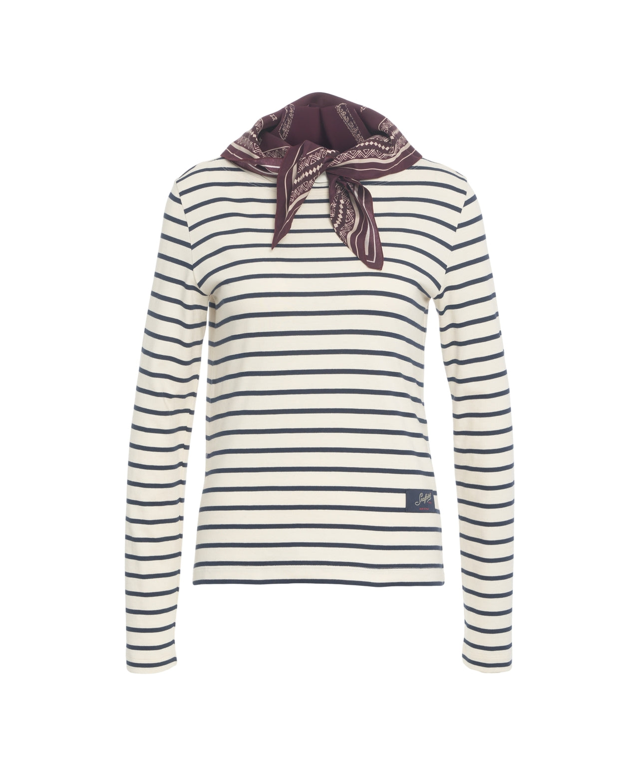 SEAFARER Striped Long Sleeve T-shirt for Women
