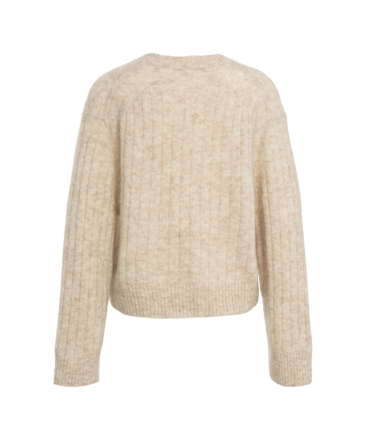 SECOND FEMALE Oversized V-Neck Pullover Sweater for Women