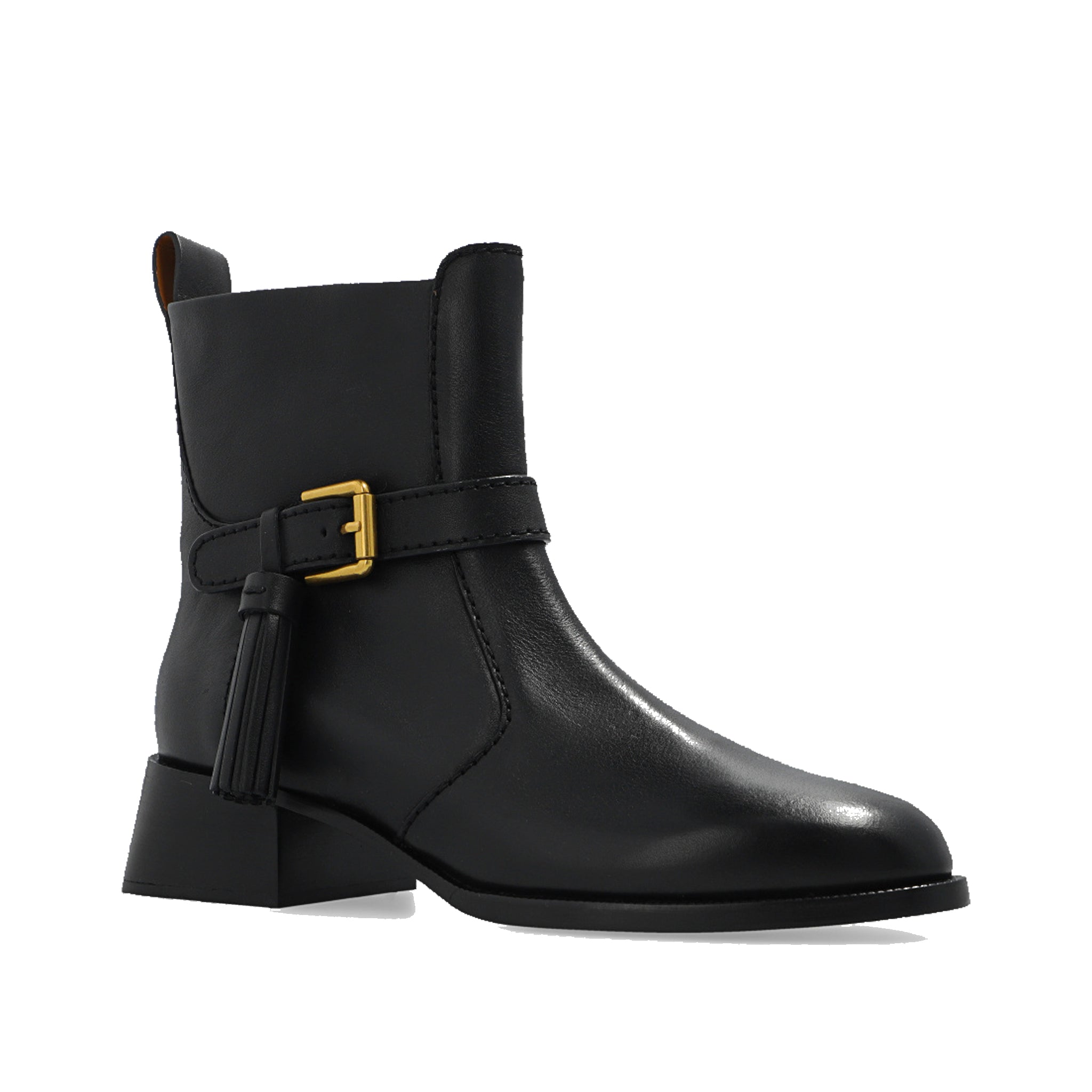 SEE BY CHLOE Lory Leather Ankle Boots for Women