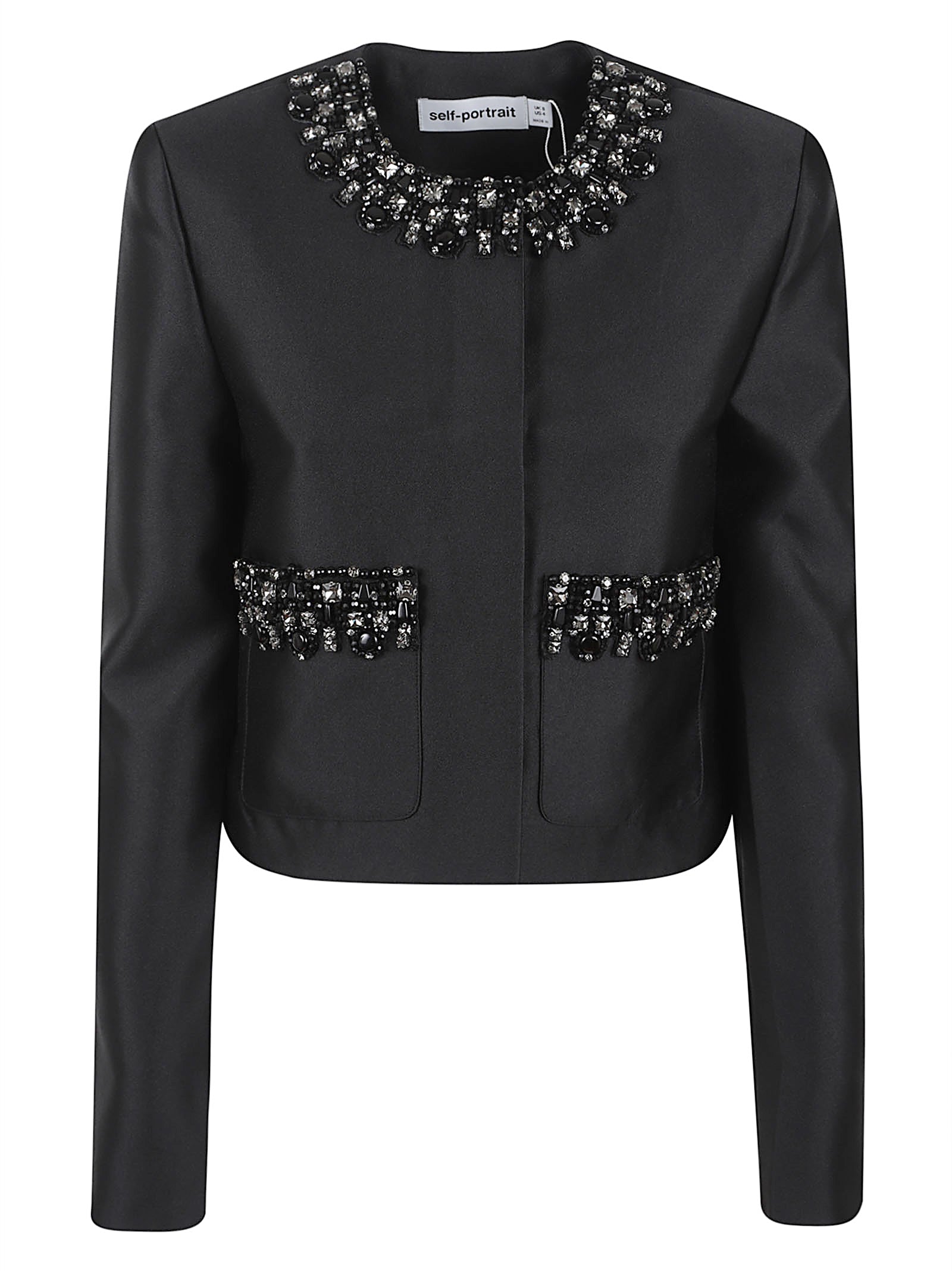 SELF PORTRAIT Elegant Taffeta Dress