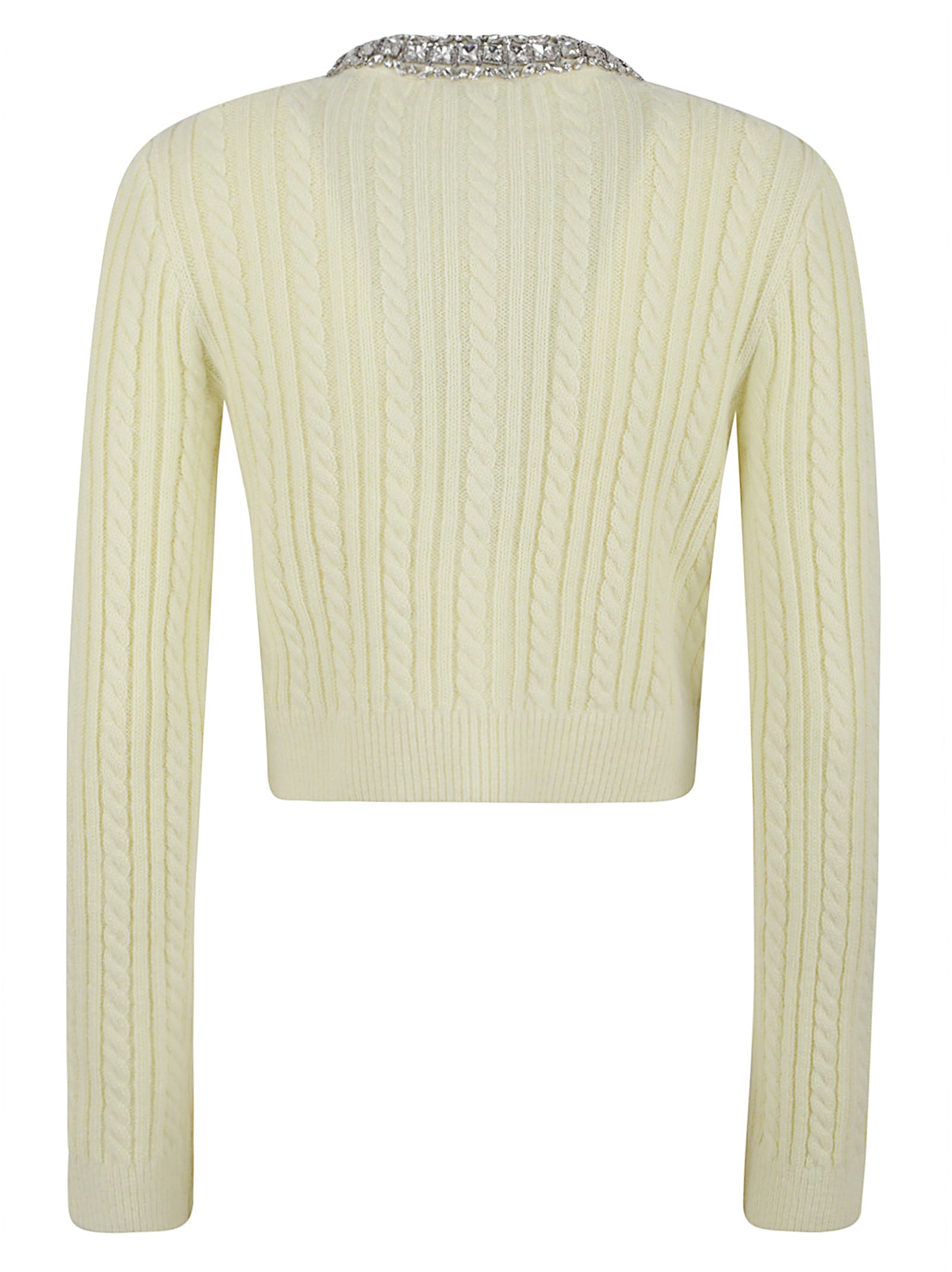 SELF PORTRAIT Luxurious Alpaca Knit Sweater for Women - Fall/Winter 2025