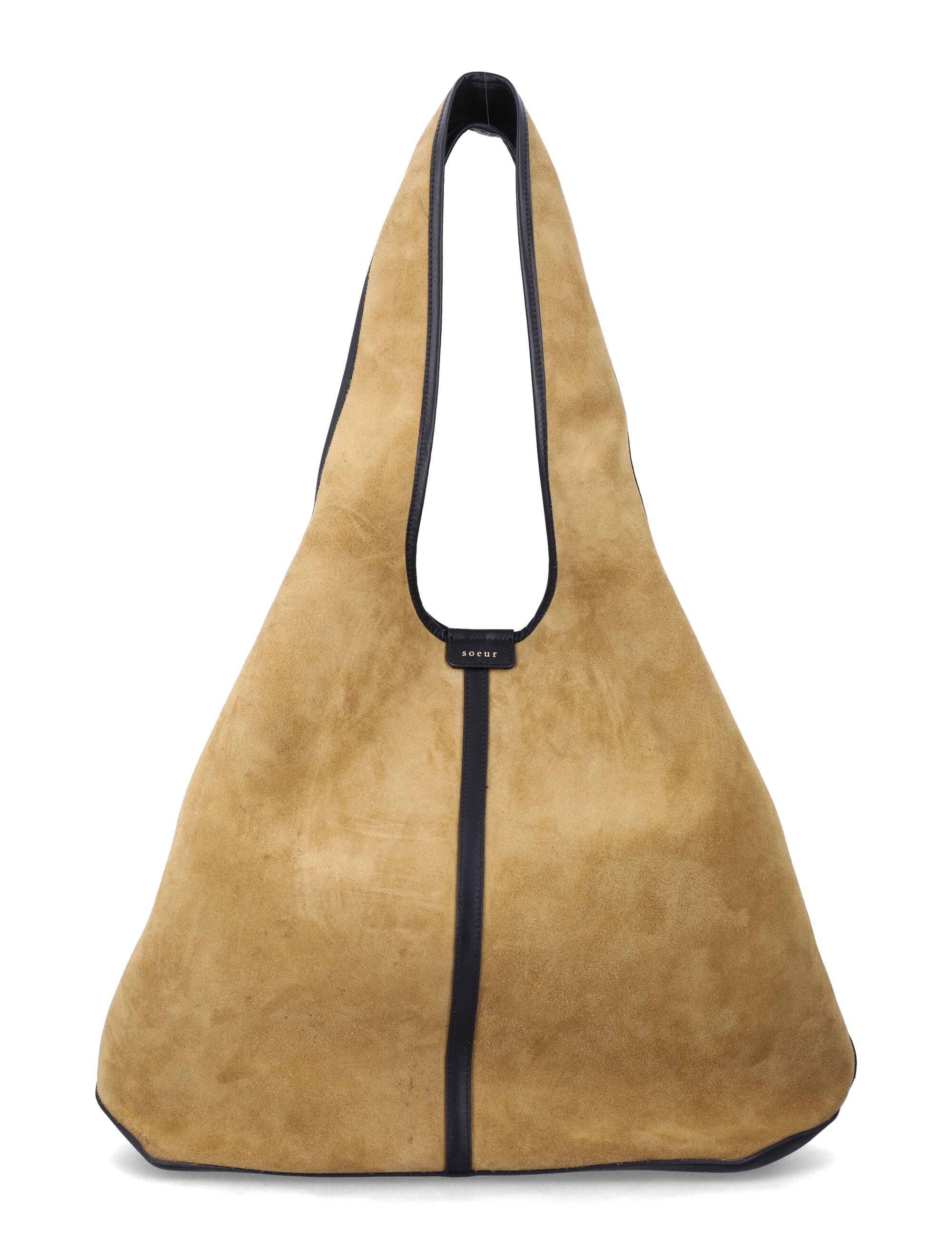 SOEUR Elegant Structured Tote Handbag - 33 cm x 60 cm x 16 cm