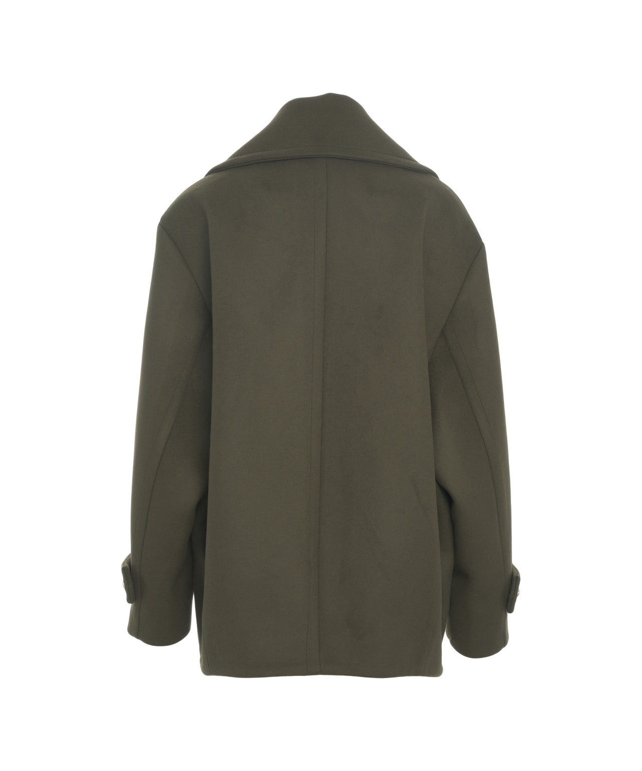 SEMICOUTURE Elegant Double-Breasted Caban for Women