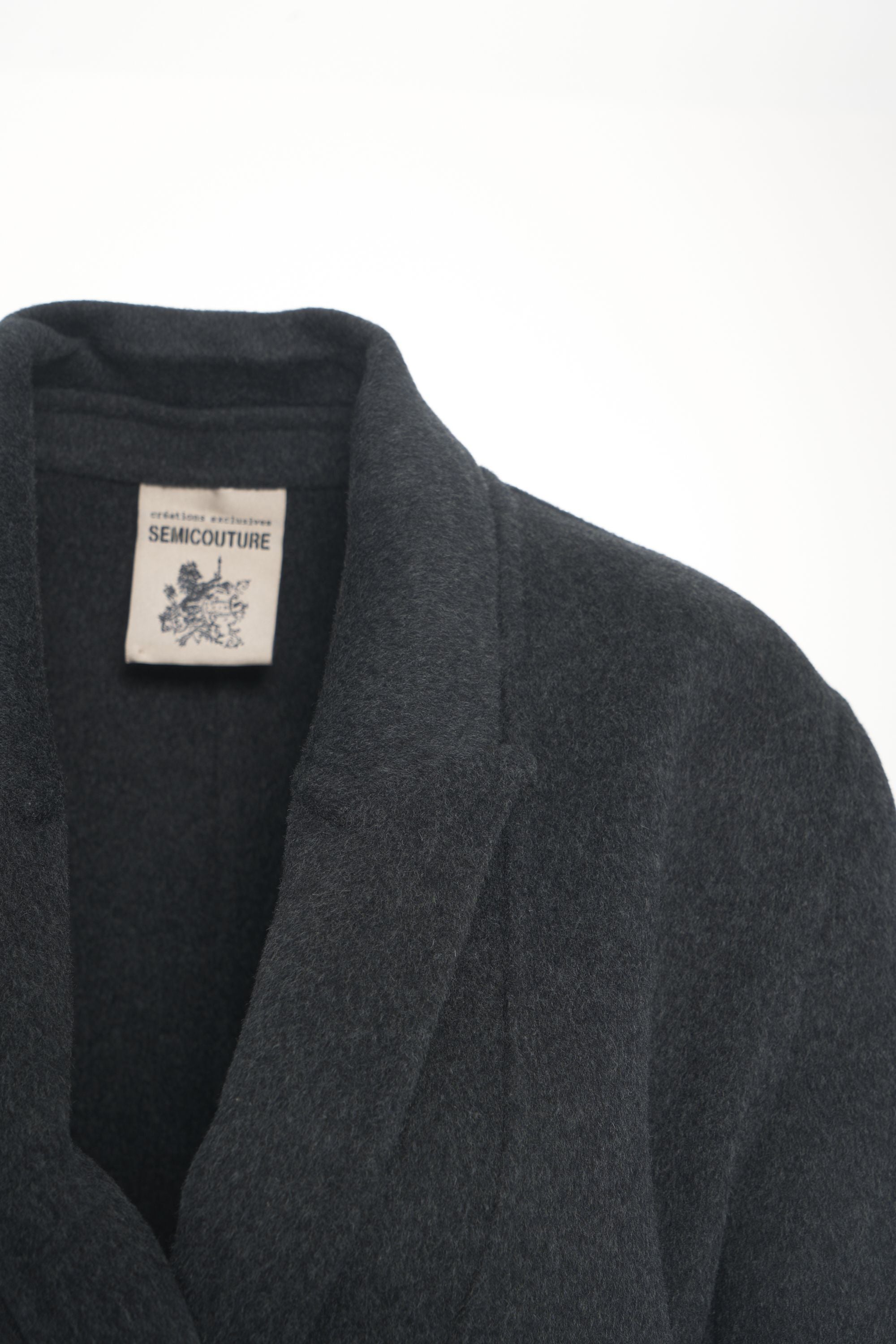 SEMICOUTURE Maxi Length Jacket with Belt