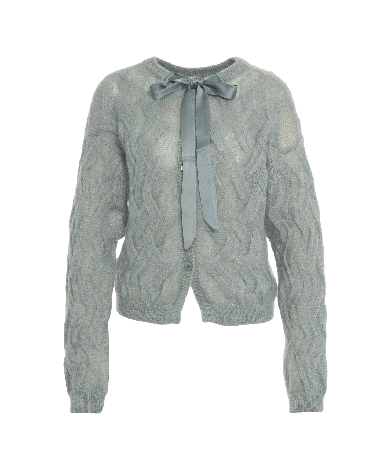 SEMICOUTURE Cardigan with Bow Detail
