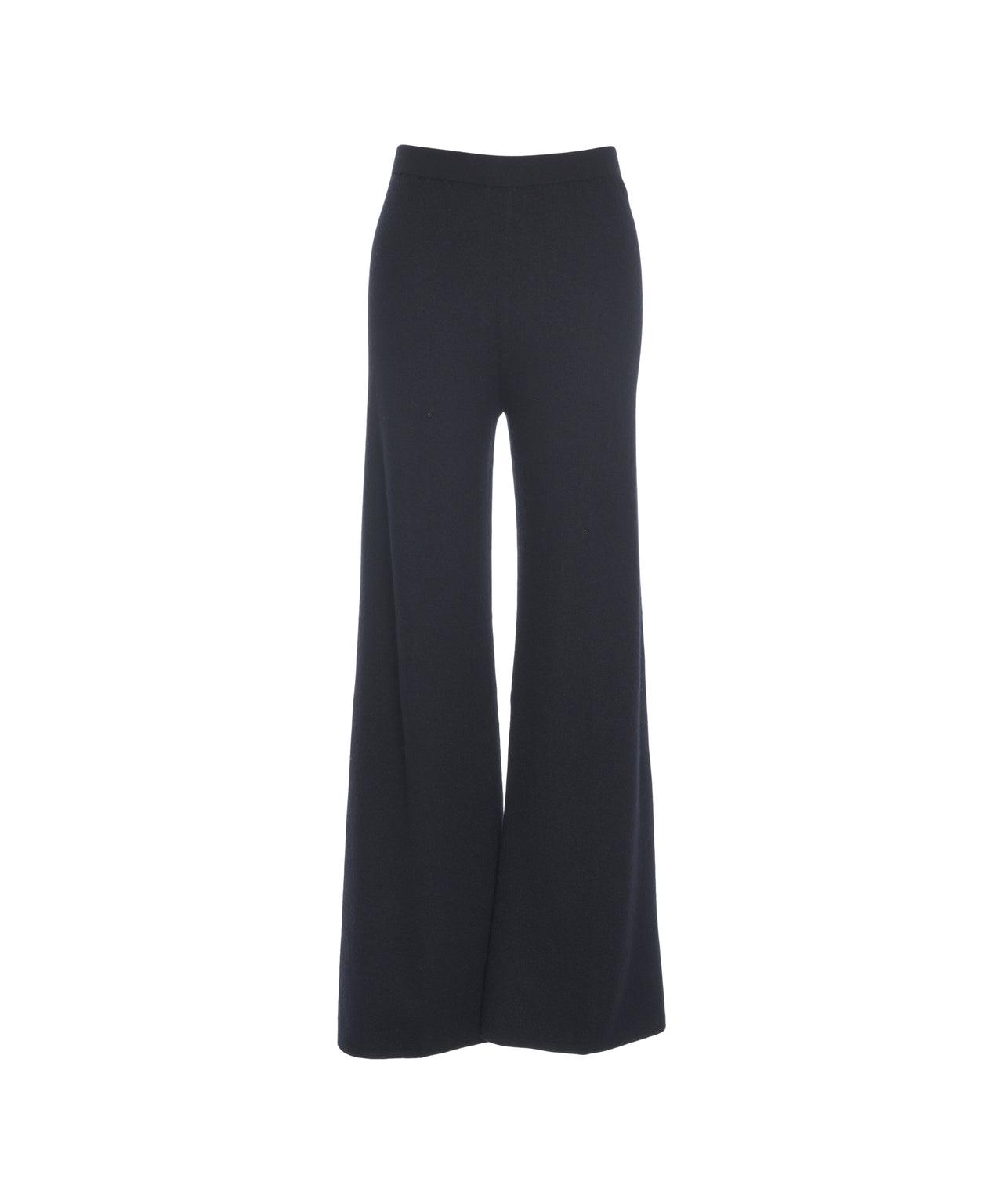 SEMICOUTURE Palazzo Trousers in Soft Knit Fabric