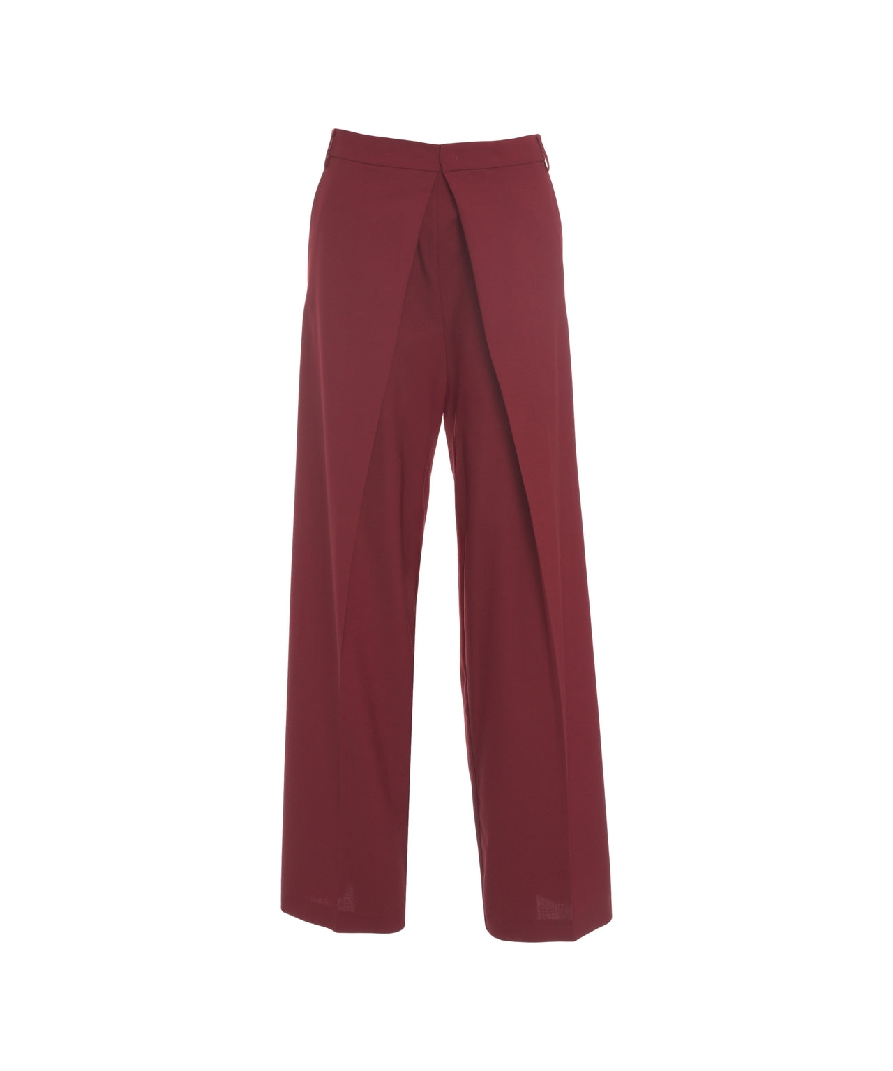 SEMICOUTURE Wide Leg Trousers 'Vivienne' - High Waist