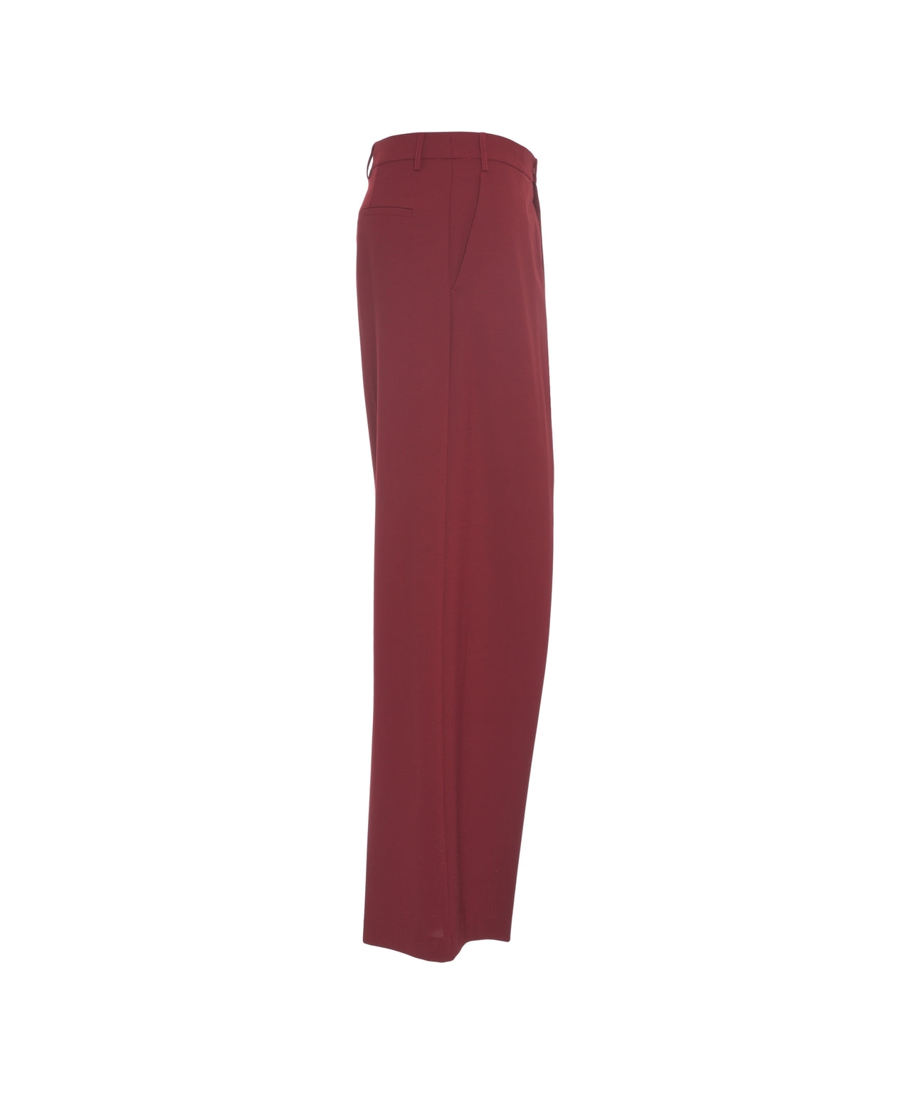 SEMICOUTURE Wide Leg Trousers 'Vivienne' - High Waist