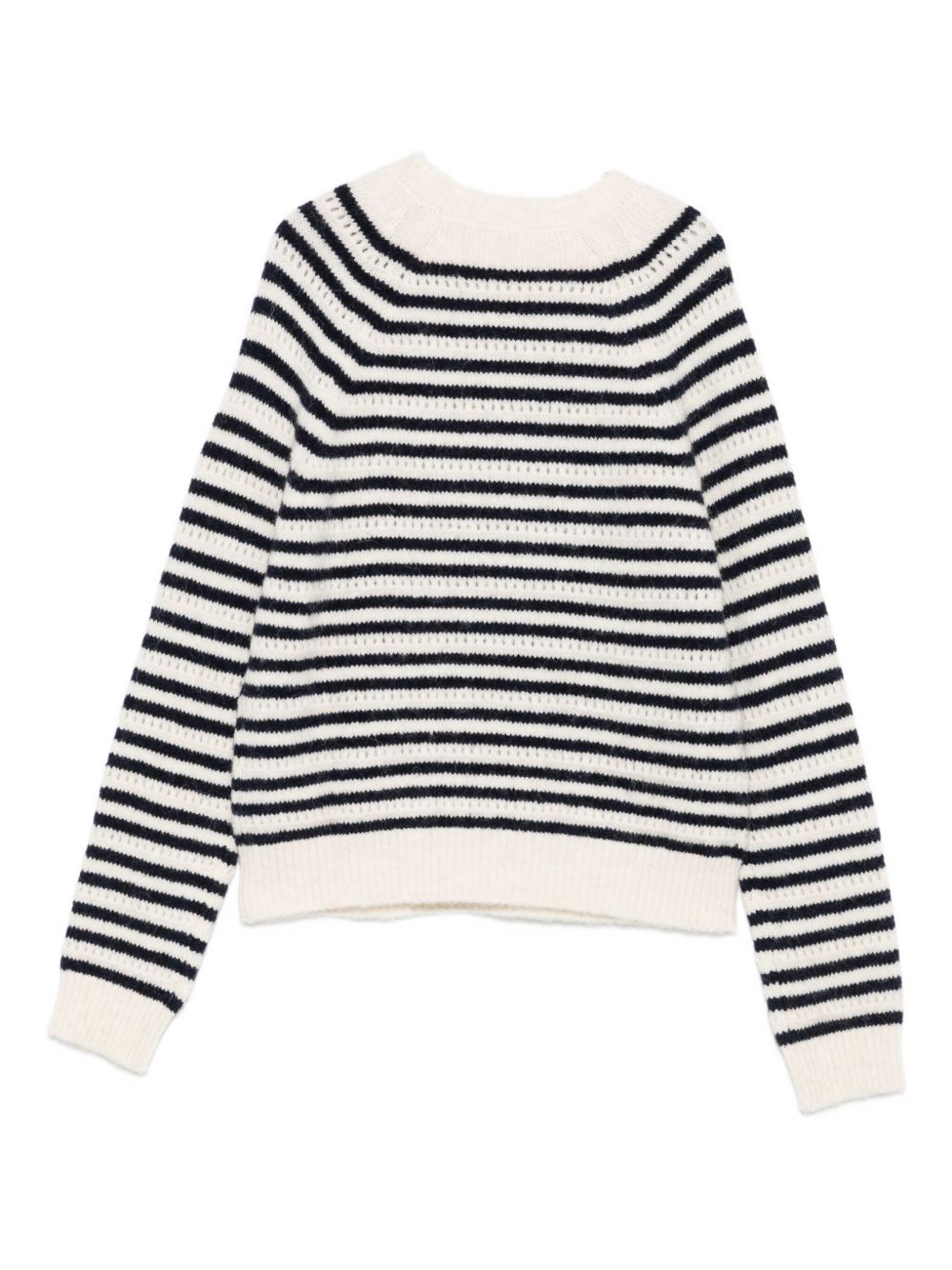 SEMICOUTURE Chic Striped Sweater - Women's Cozy Fit for FW25