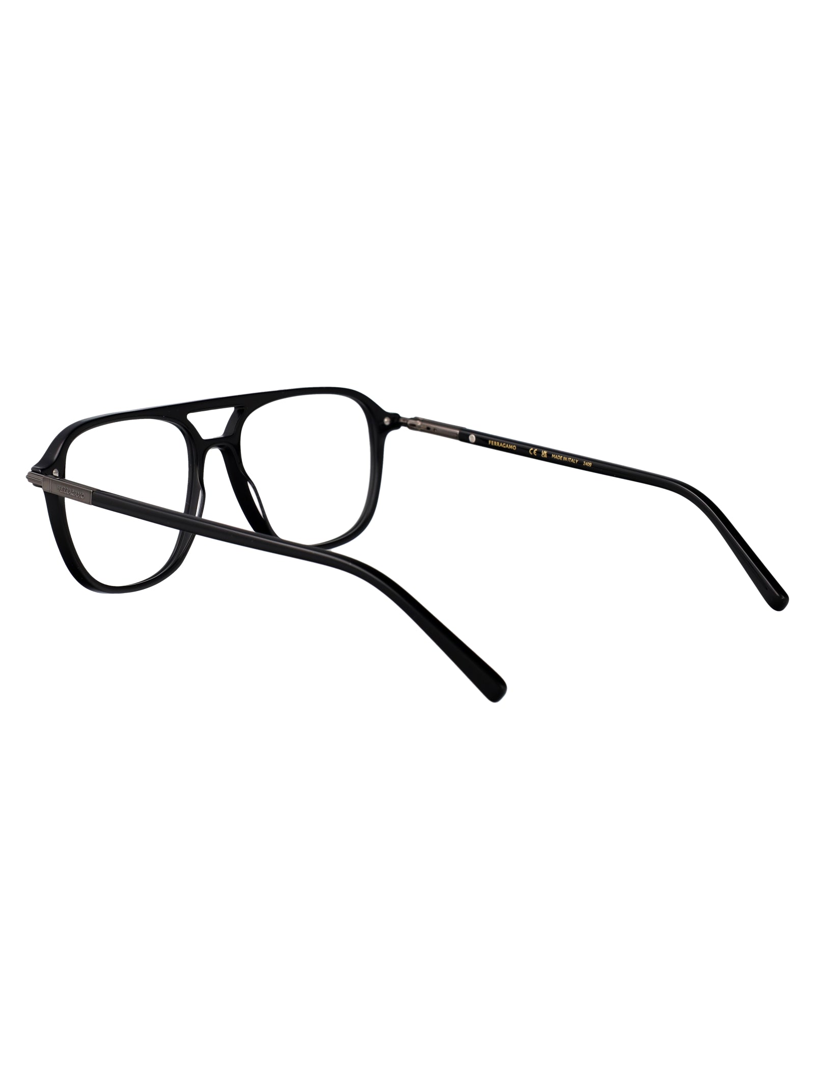 Ferragamo Classic Acetate Optical Glasses for Men
