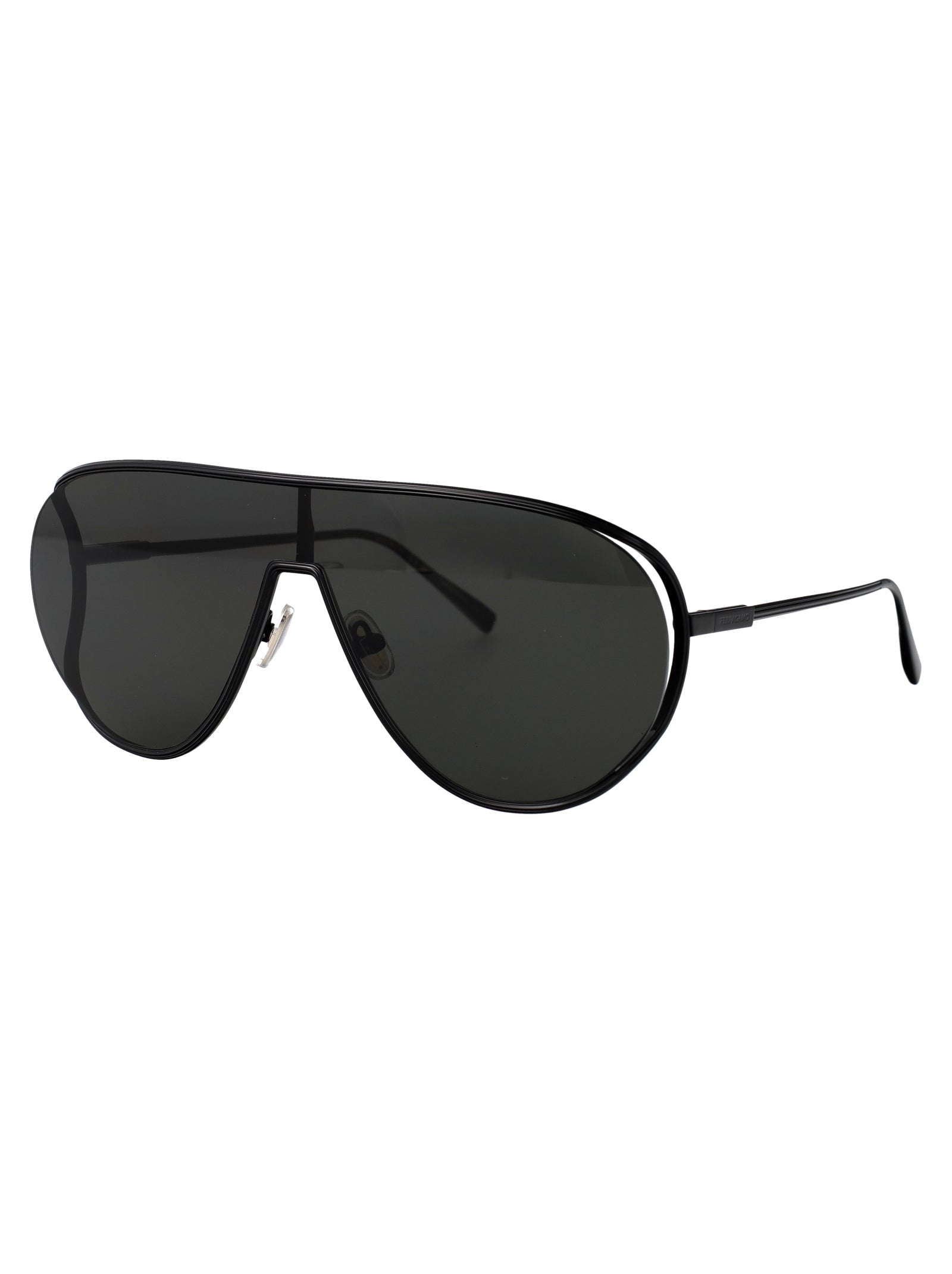 Ferragamo Chic Metal Sunglasses for Women