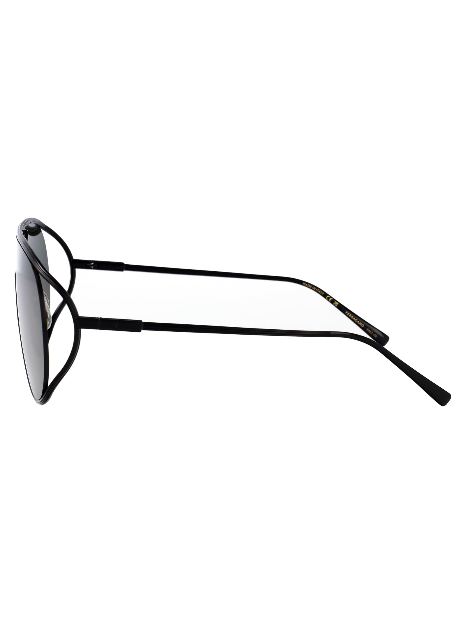 Ferragamo Chic Metal Sunglasses for Women