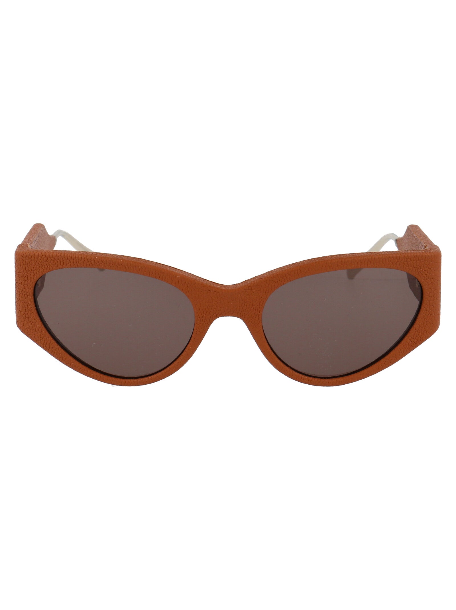 Ferragamo Leather Sunglasses for Women - Elegant Accessory