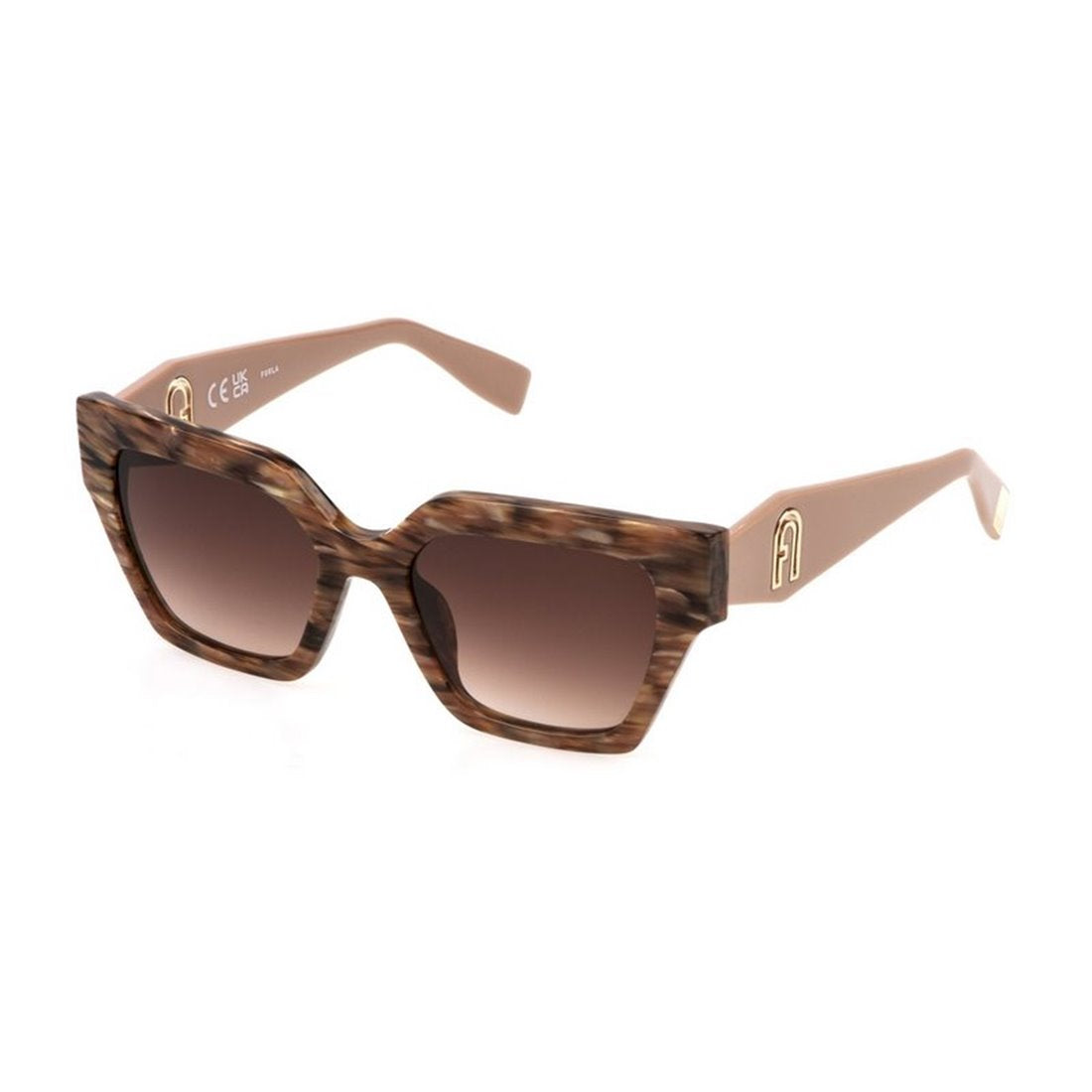 FURLA Chic Women's Sunglasses with Gradient Lenses