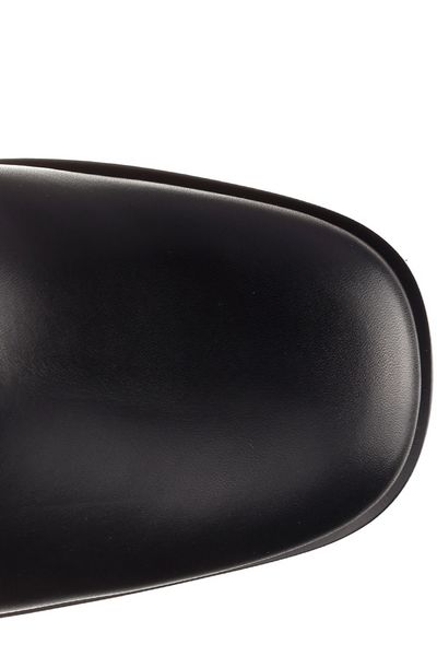 STUART WEITZMAN Fine Leather Nola Mini Zipped Ankle Boots