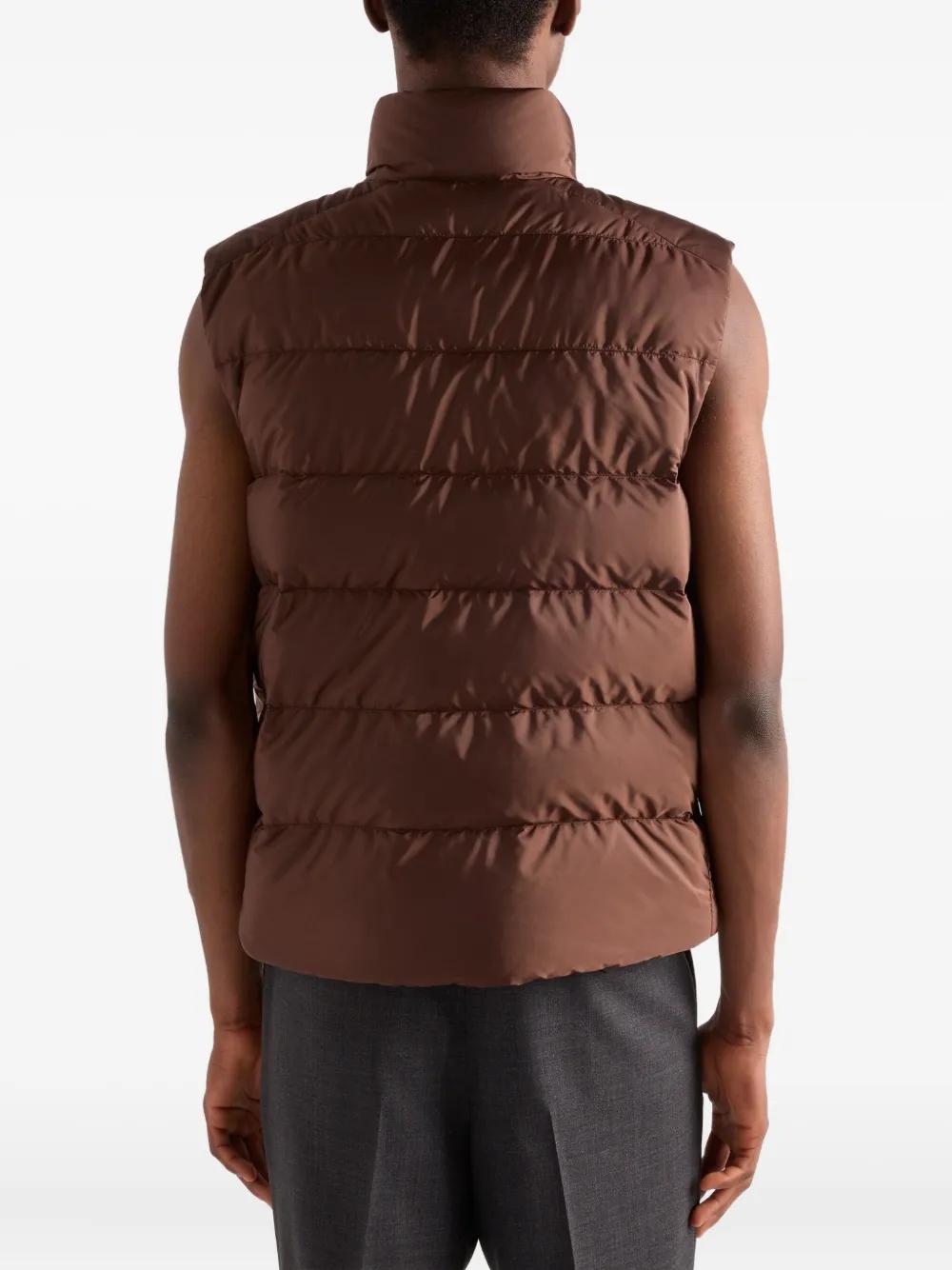 PRADA Padded Quilted Vest for Men - FW25