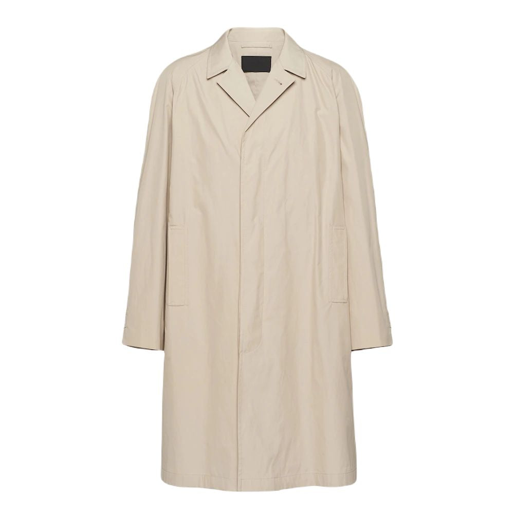 PRADA Men's Lightweight Panama Overcoat