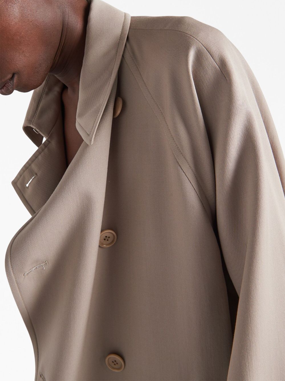 PRADA Gabardine Trench Jacket for Men - SS24
