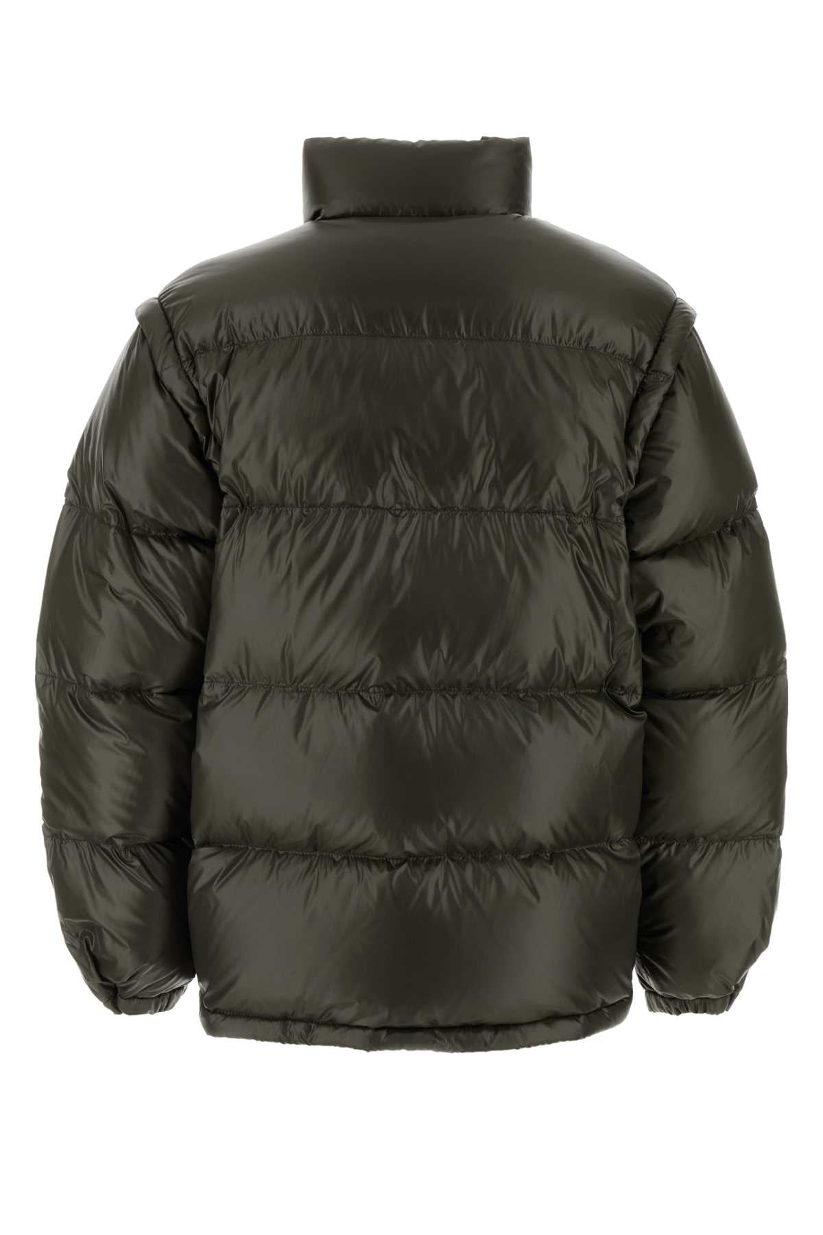 PRADA Medium-Weight Down Jacket with Oversized Fit