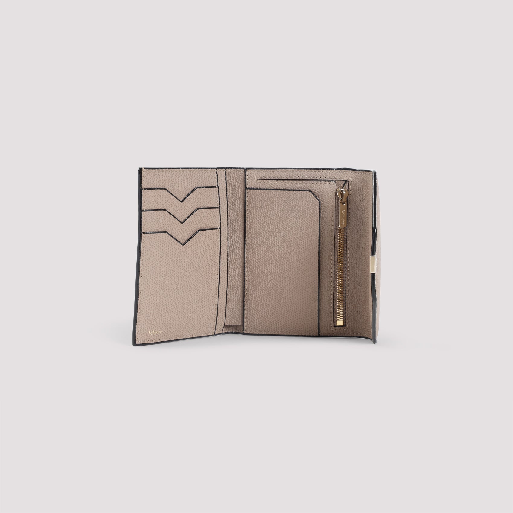 VALEXTRA Mini Leather Wallet
