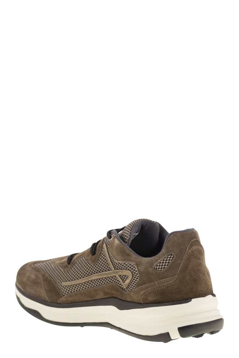 HERNO Nylon Trainers with Rubberised Details - Men's Sneakers